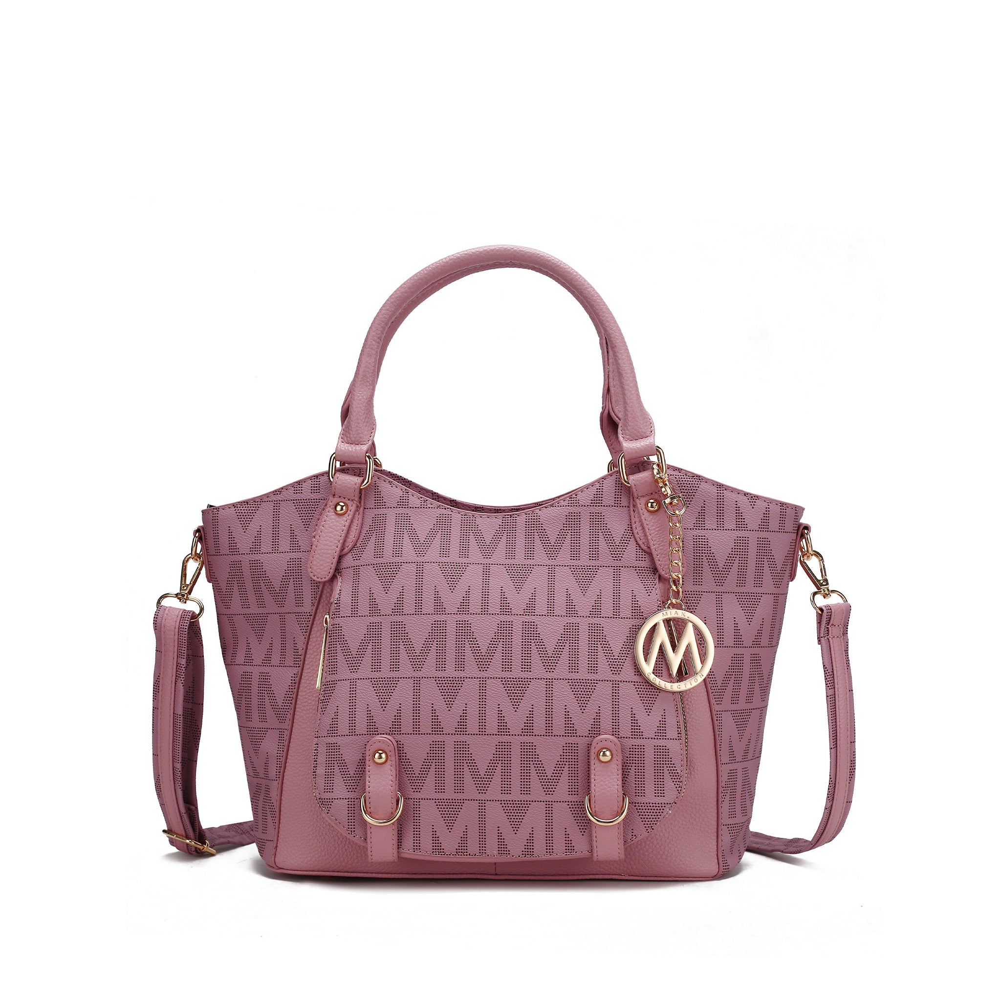  MKF Collection Fula Signature Shoulder Bag - Black - Bonton