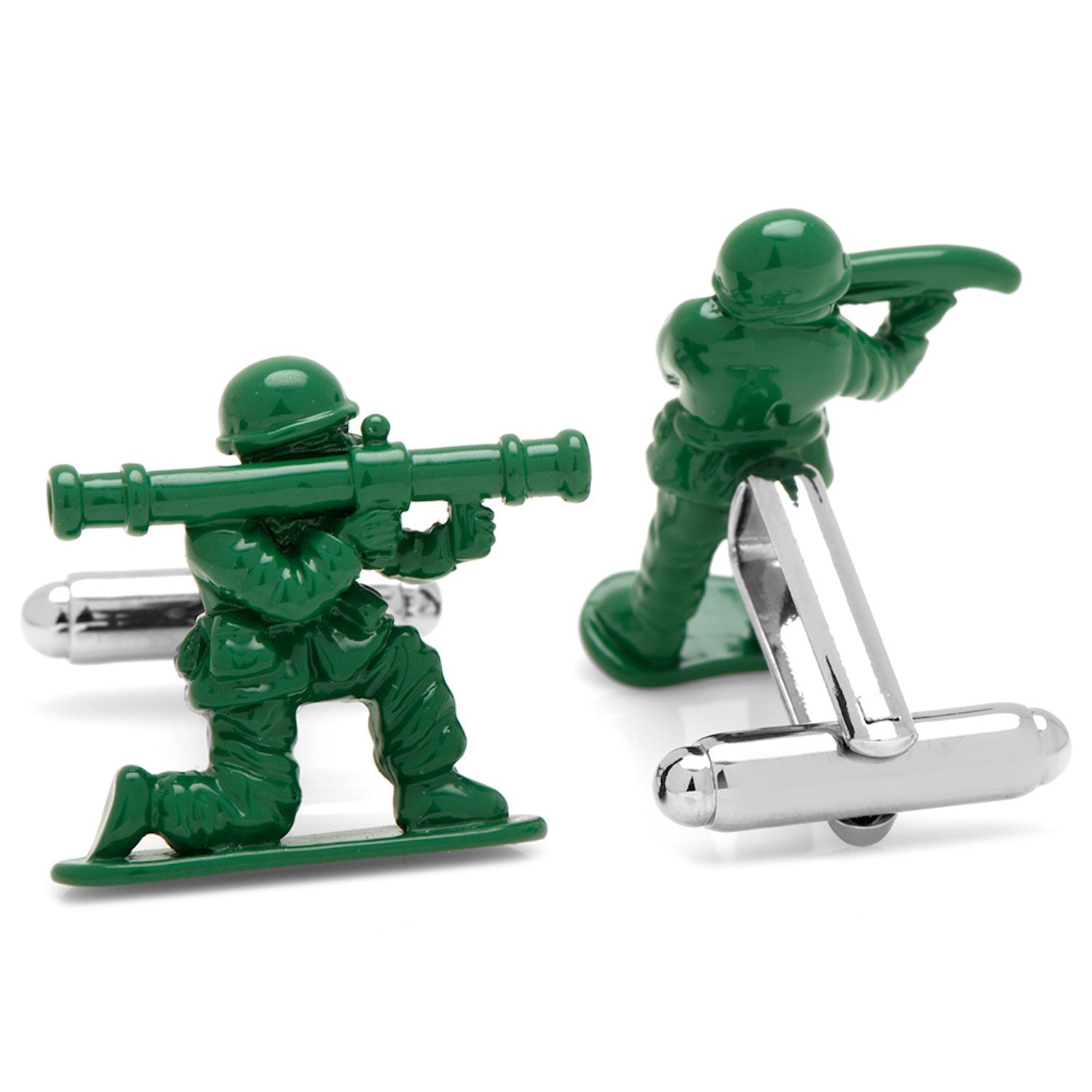  Cufflinks Green Army Men Cufflinks - Default Title - Bonton