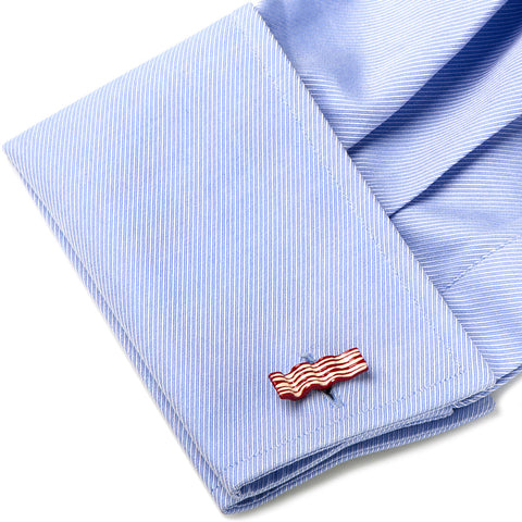 Bacon and Eggs Breakfast Cufflinks