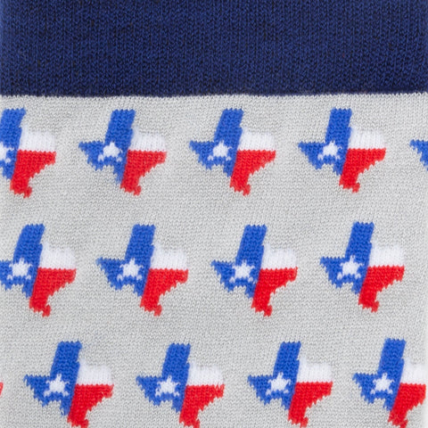 Texas State Gray Sock