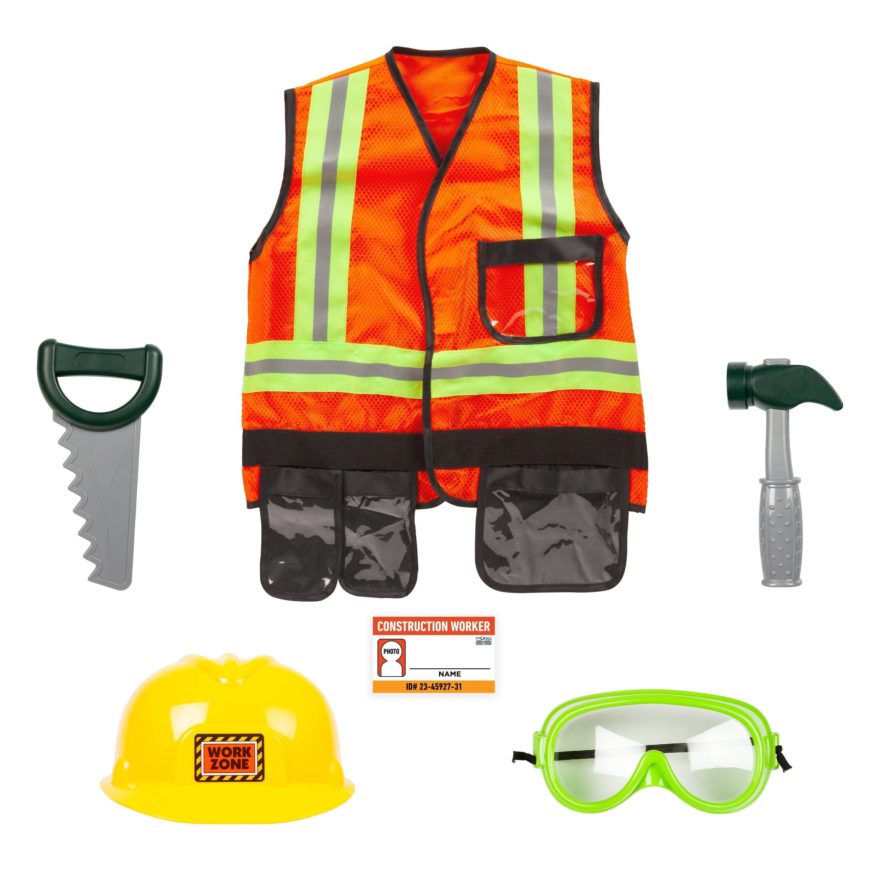  HobbyTron Construction Worker Costume Set - Default Title - Bonton