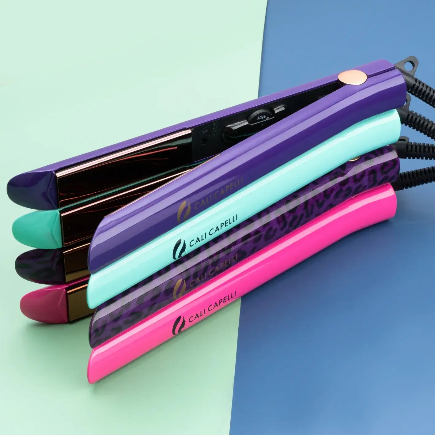  Calicapelli Hair Tools Pro-Series 1″ Titanium Hair Straightener Purple by Calicapelli Hair Tools - Default Title - Bonton