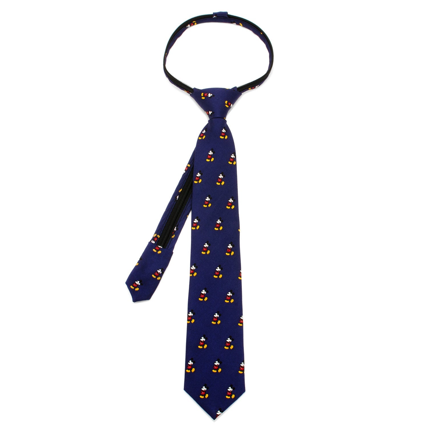  Cufflinks Classic Mickey Mouse Boys' Zipper Tie - Default Title - Bonton