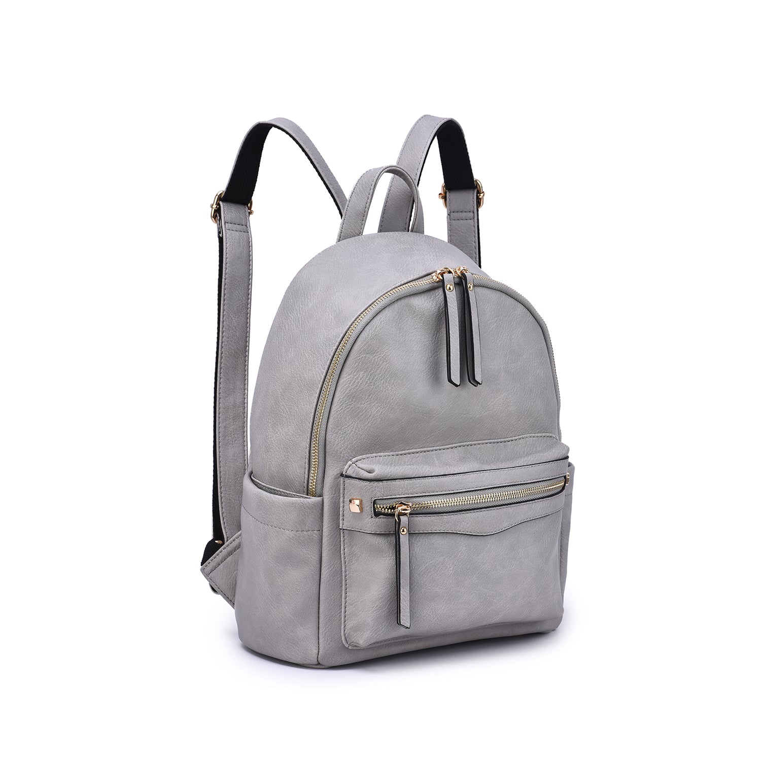  Mellow World Lacey Solid Backpack - Beige - Bonton