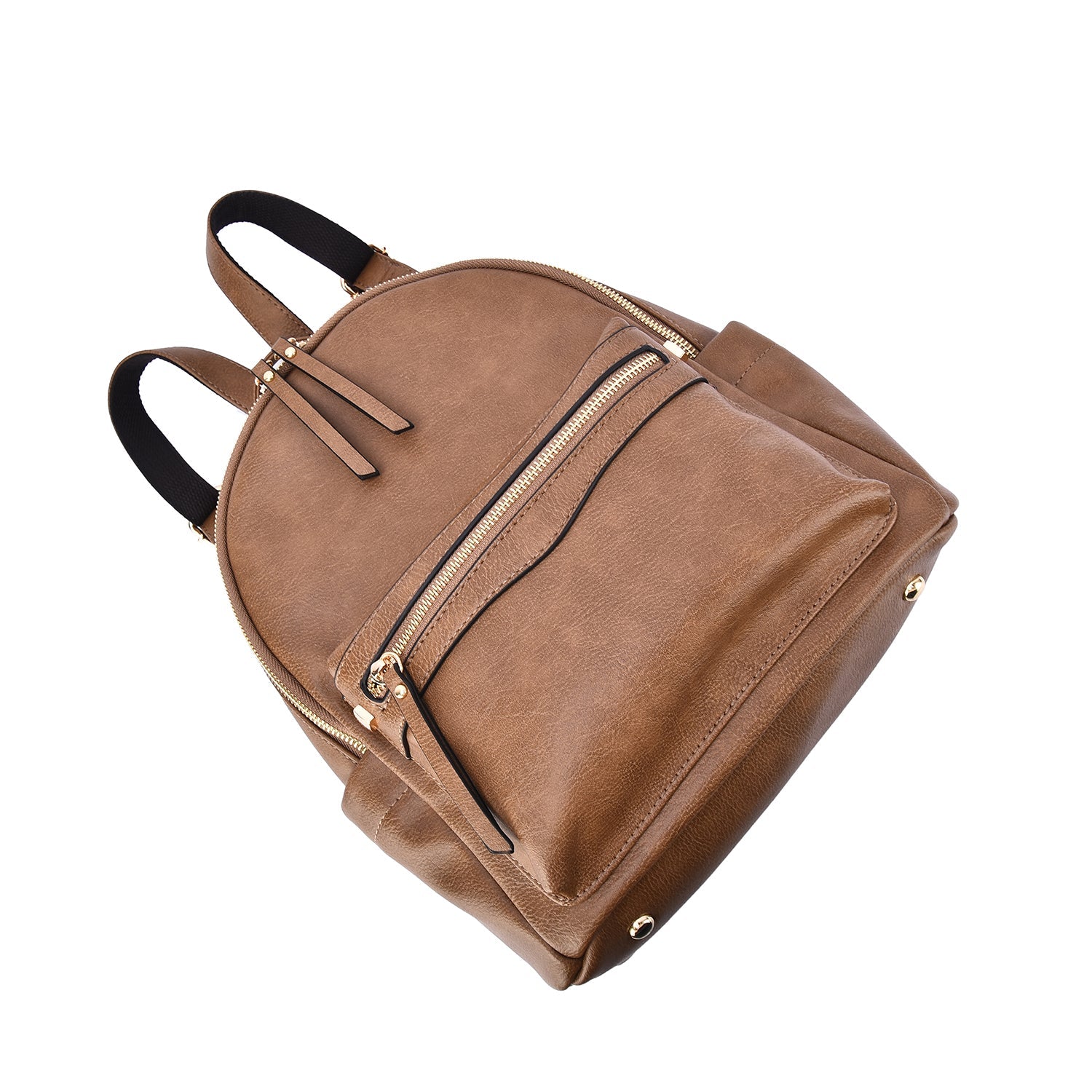  Mellow World Lacey Solid Backpack - Beige - Bonton