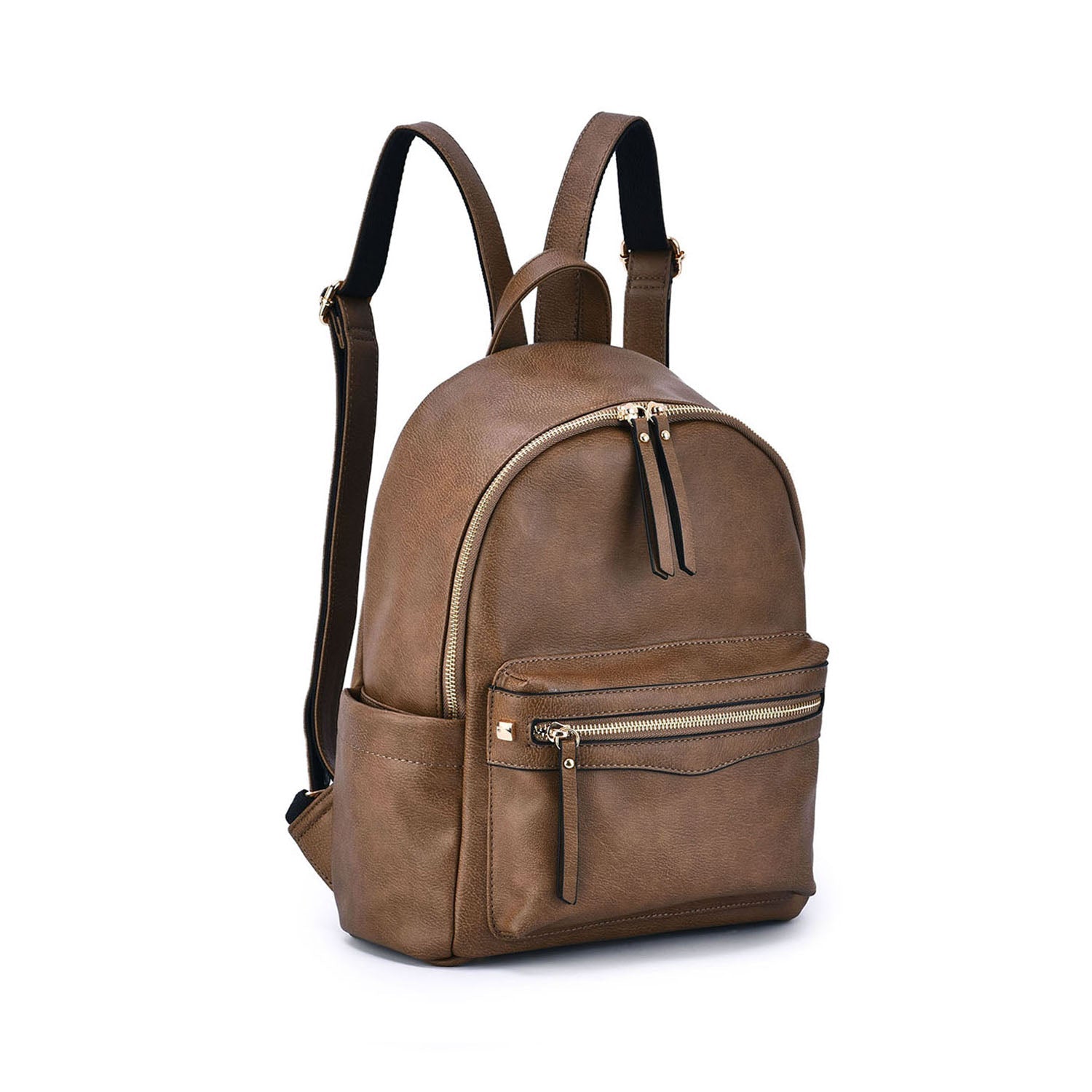  Mellow World Lacey Solid Backpack - Beige - Bonton