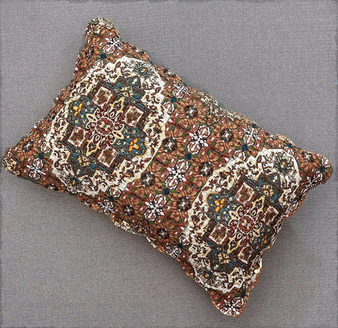 DaDa Bedding Rustic Earthy Cross Motif Folk Ogee Moroccan Scalloped Quilted Bedspread Set (JHW-944) by DaDa Bedding Collection