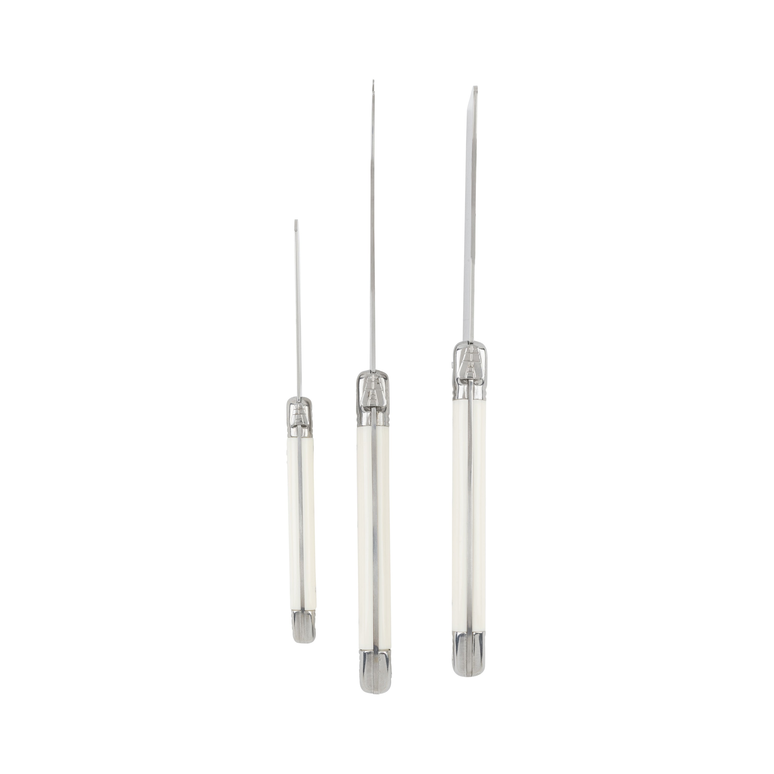  French Home Laguiole Set of 3 Cheese Knives - Faux Ivory - Default Title - Bonton
