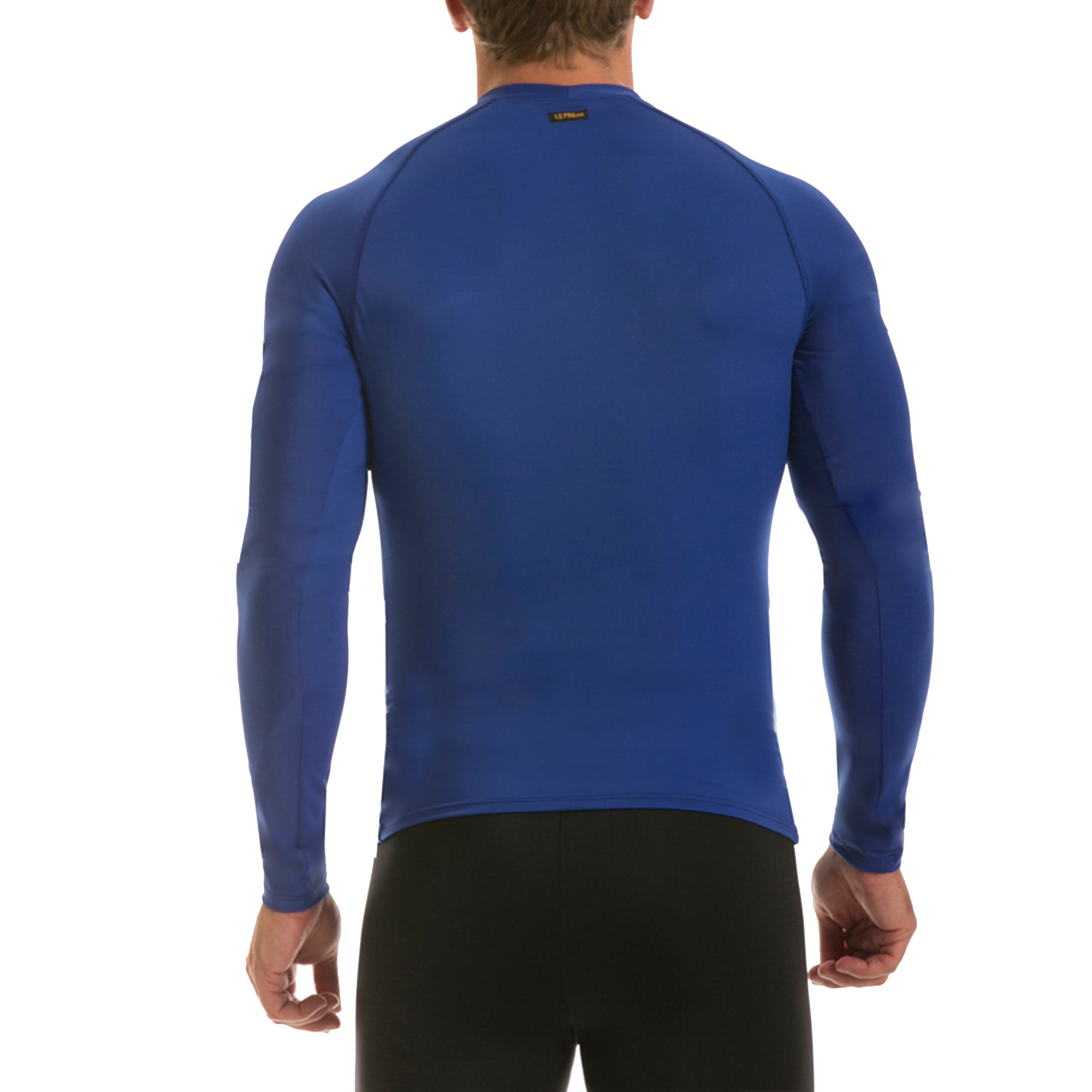  InstantFigure Insta Slim Activewear Compression Raglan Long Sleeve MA2010 - Black - Bonton