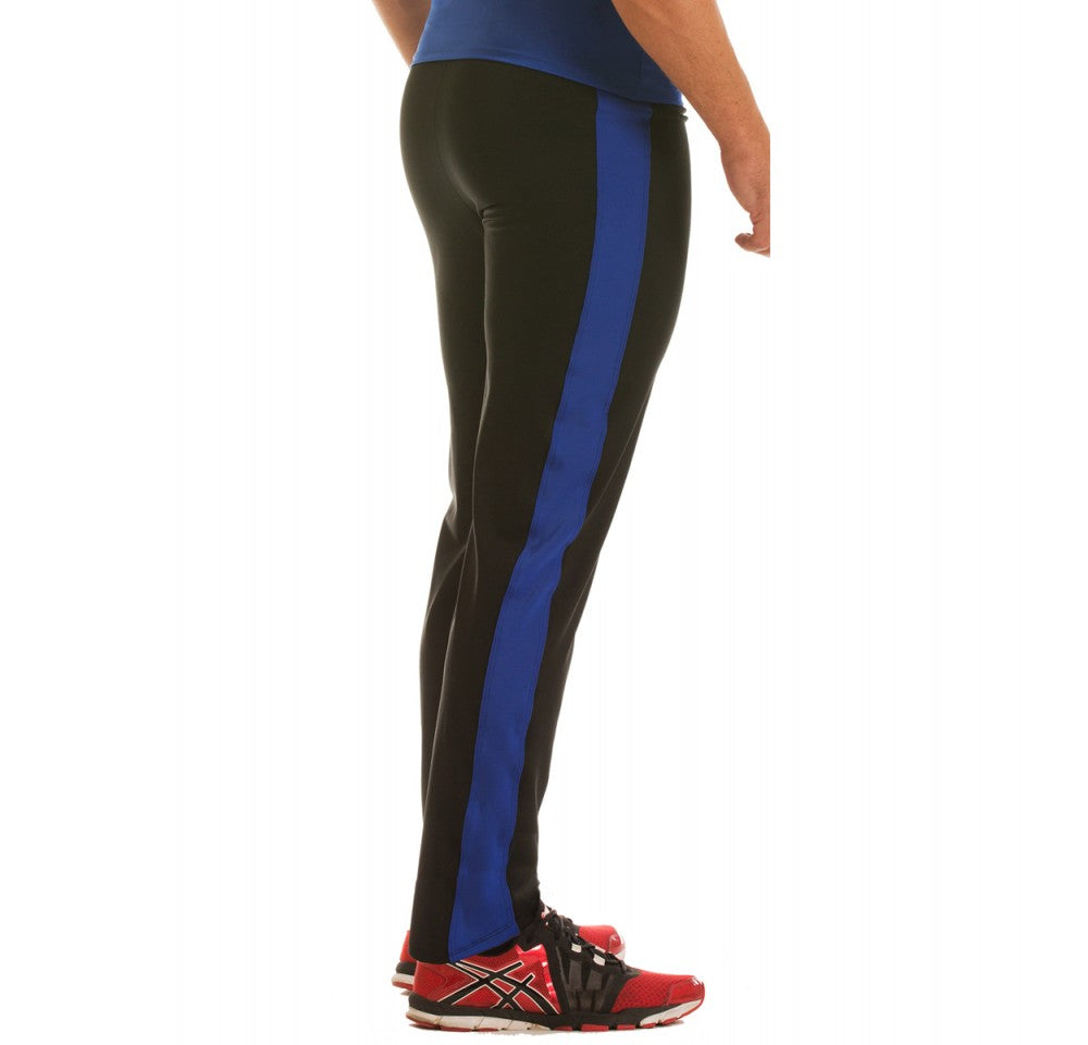  InstantFigure Insta Slim I.S.Pro USA Activewear Compression Pants MA2212 - Black/Gunmetal - Bonton