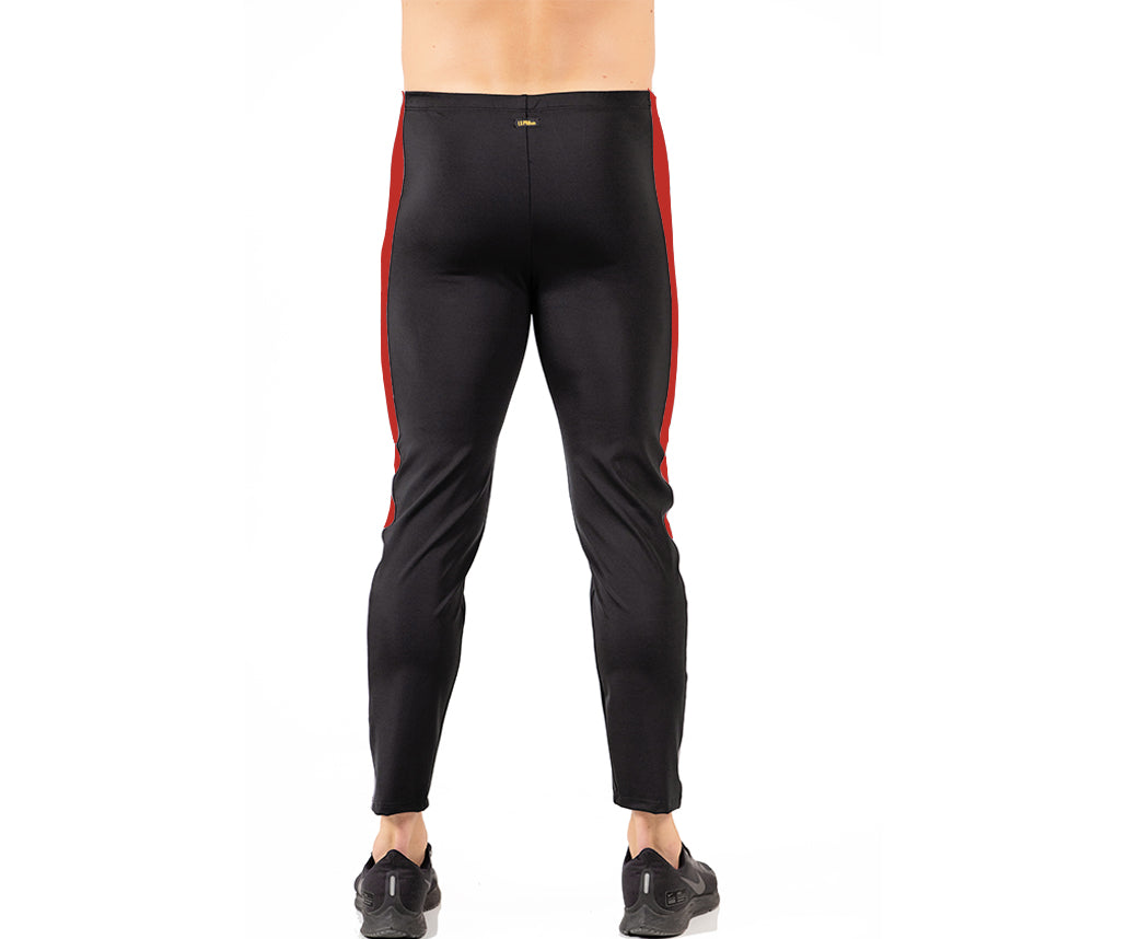  InstantFigure Insta Slim I.S.Pro USA Activewear Compression Pants MA2212 - Black/Gunmetal - Bonton