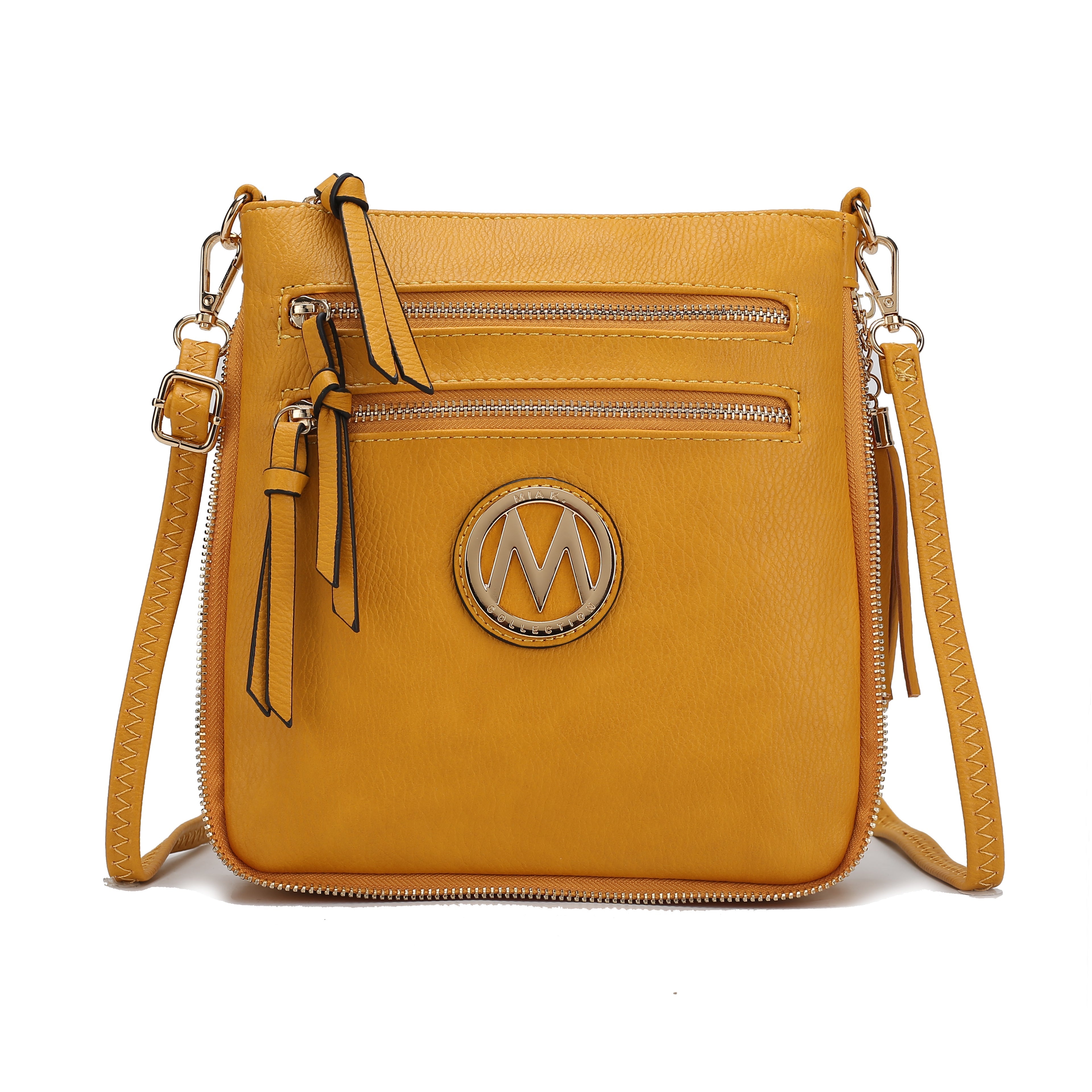  MKF Collection Angelina Crossbody Bag - Mustard - Bonton