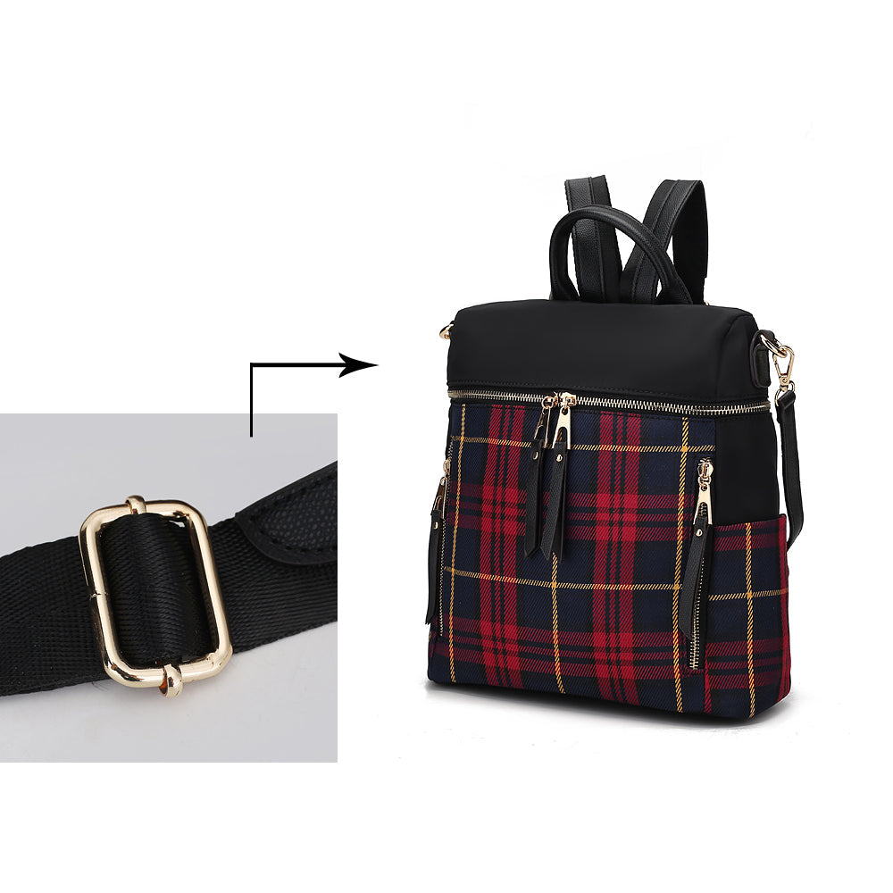  MKF Collection Nishi Backpack - Red - Bonton