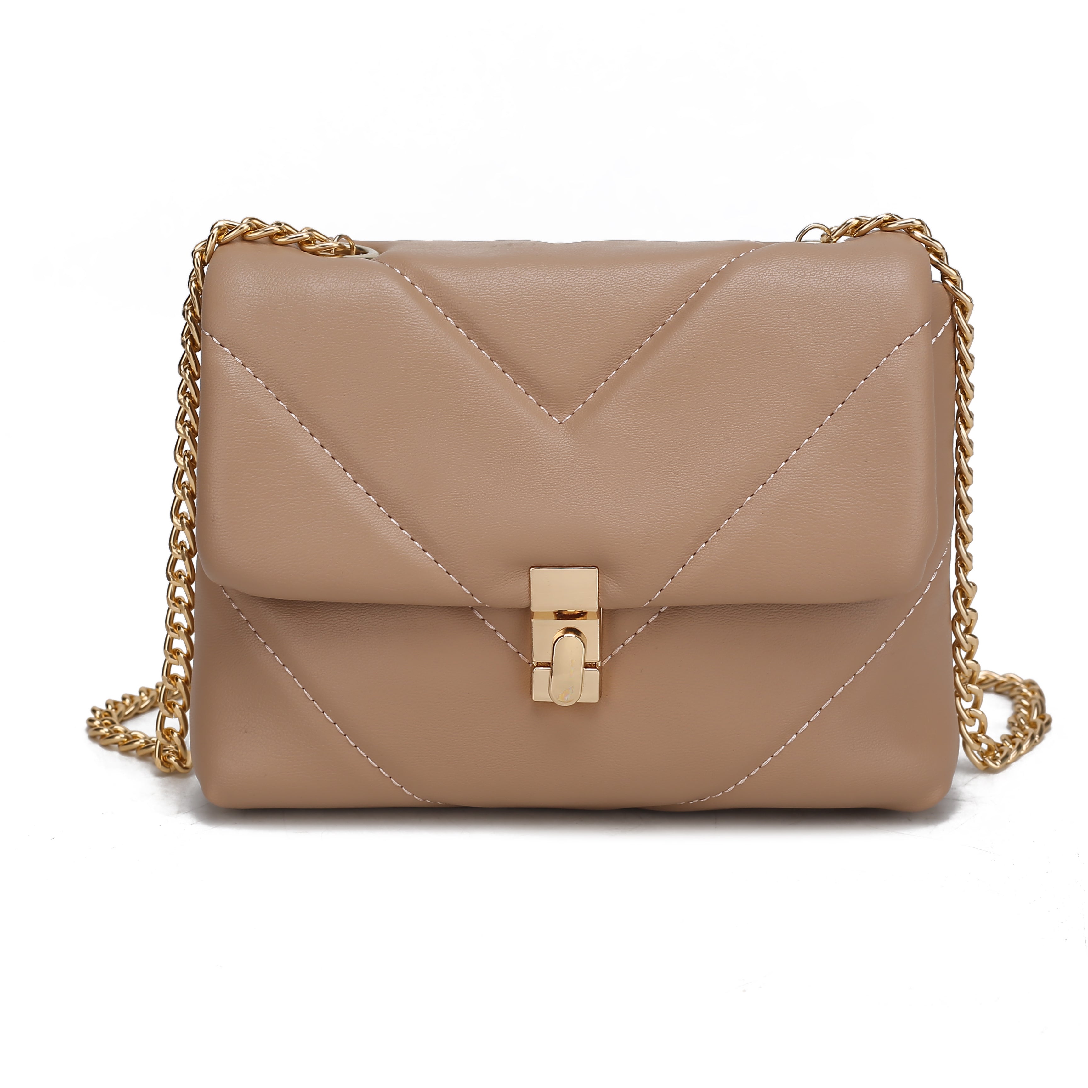  MKF Collection Ellie Crossbody Bag - Pewter - Bonton