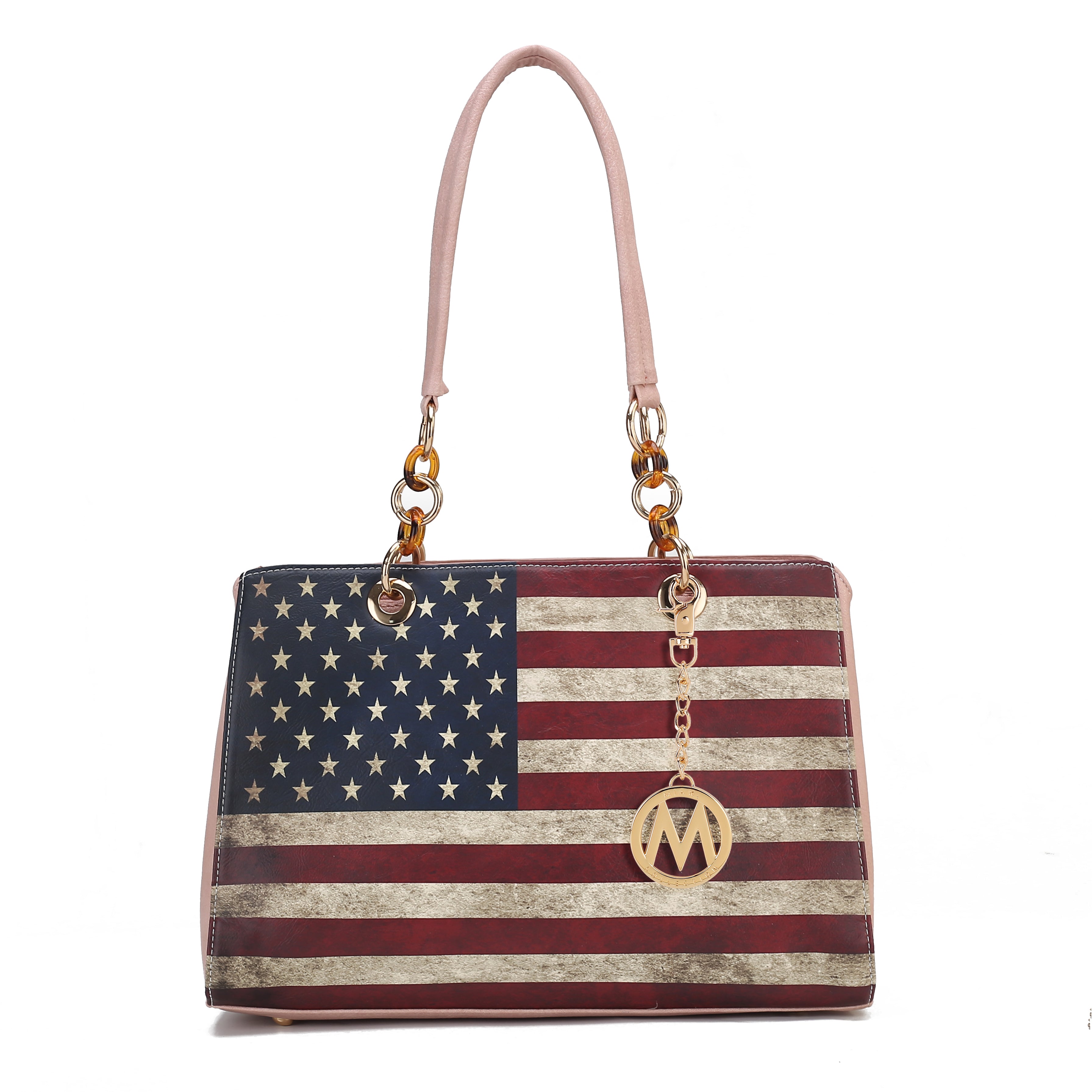  MKF Collection Nevaeh Shoulder Bag - Beige - Bonton