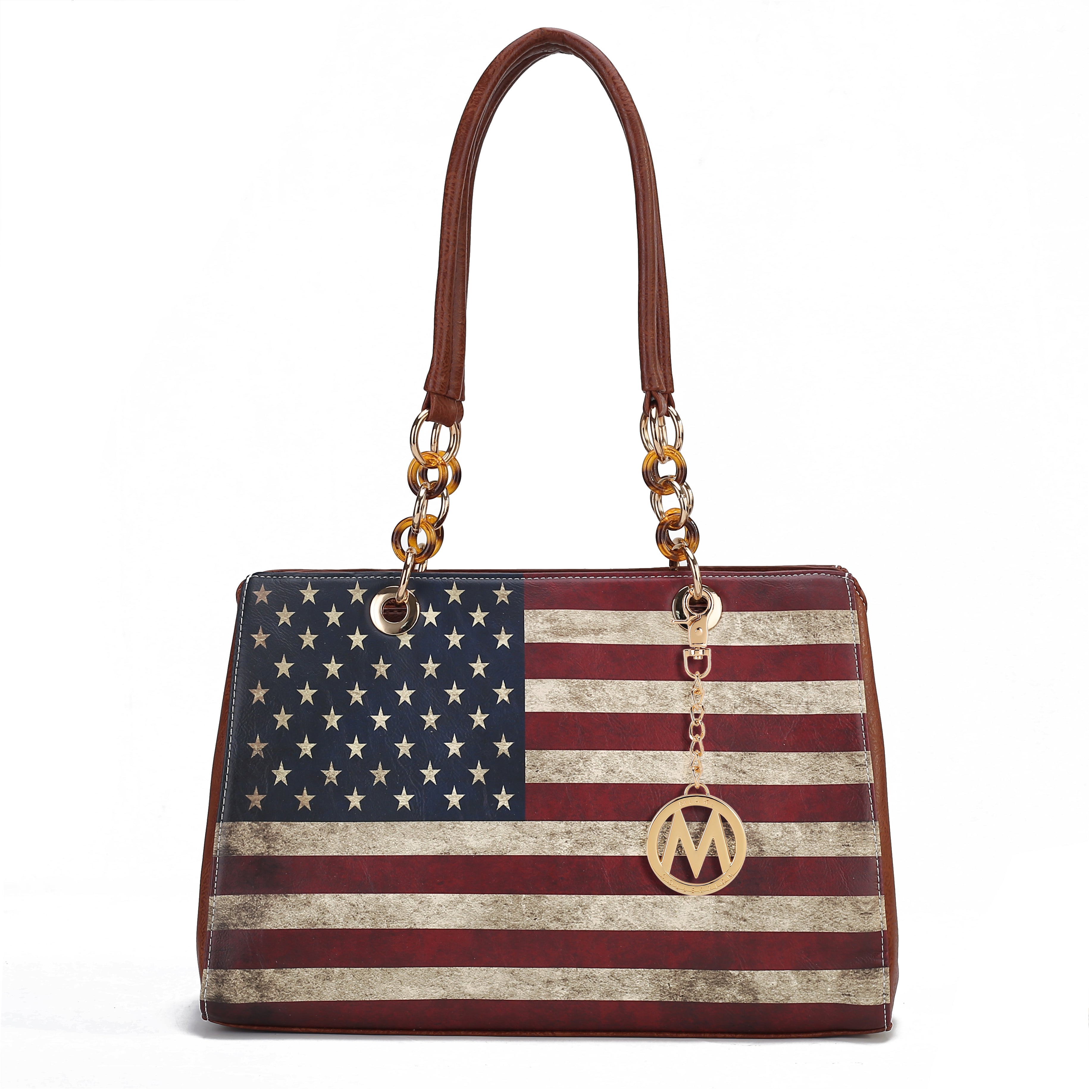  MKF Collection Nevaeh Shoulder Bag - Beige - Bonton
