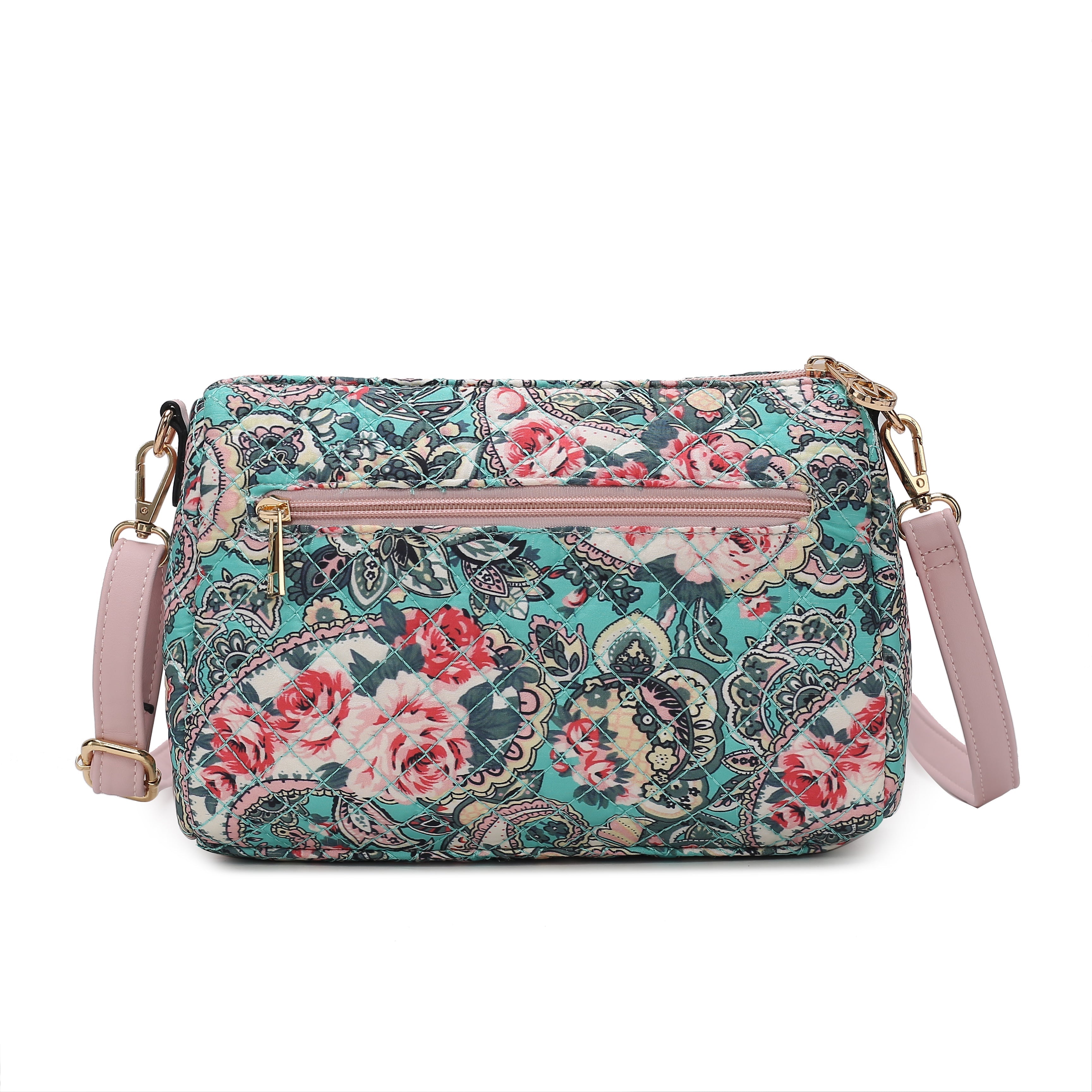  MKF Collection Rosalie Crossbody Bag - Floral Navy - Bonton