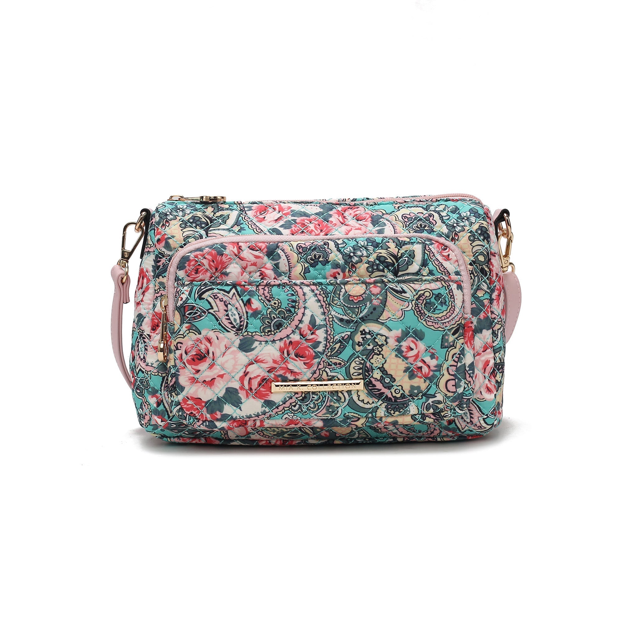  MKF Collection Rosalie Crossbody Bag - Floral Navy - Bonton