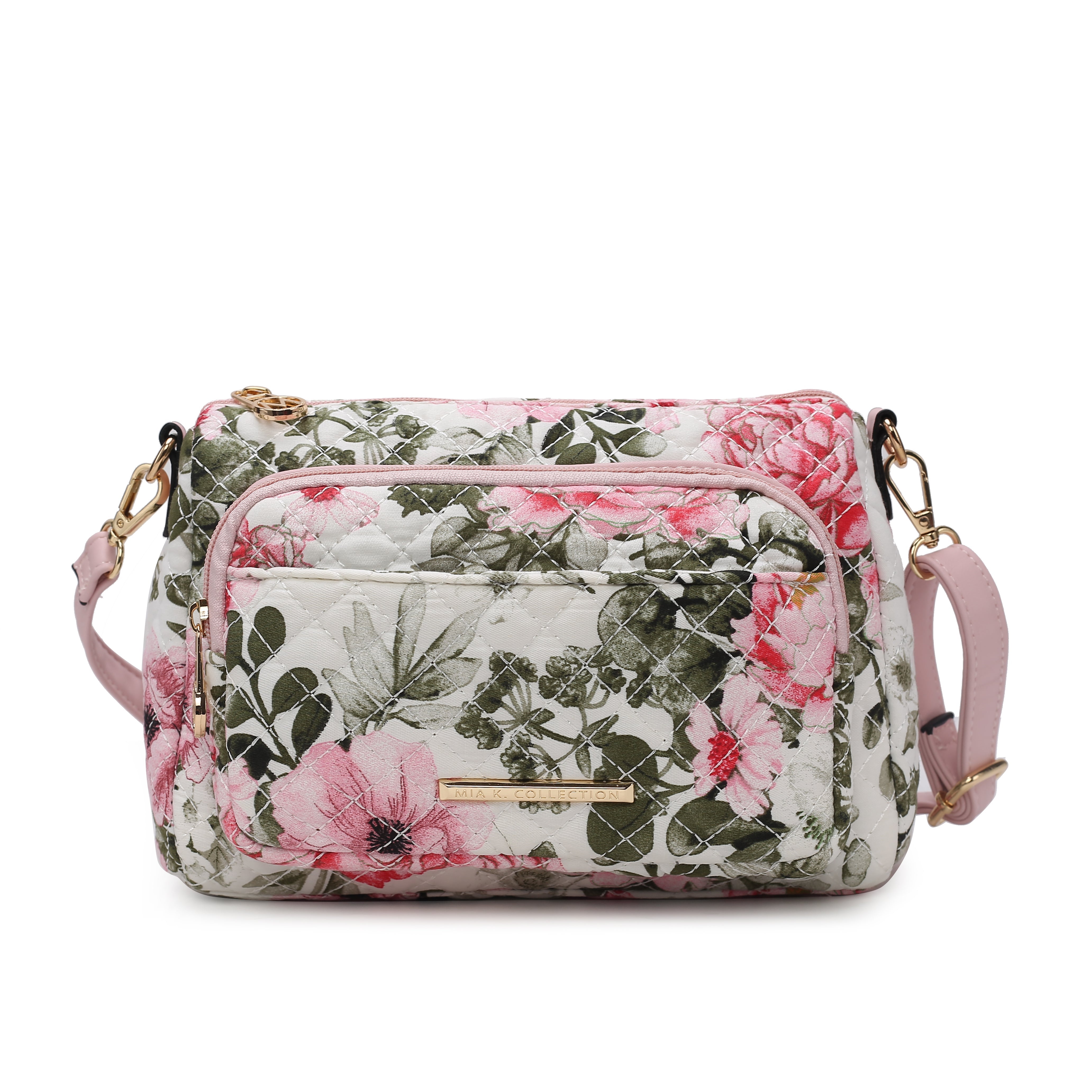  MKF Collection Rosalie Crossbody Bag - Floral Navy - Bonton