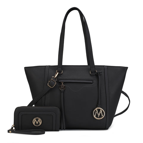 Alexandra Tote Bag and Wallet Set