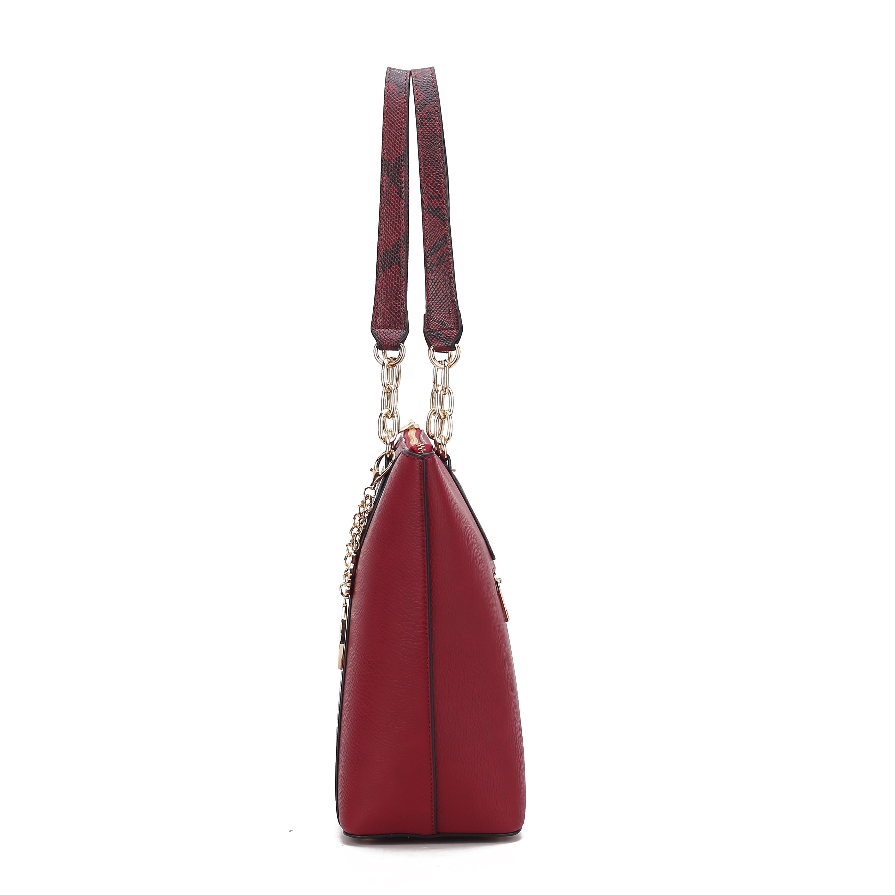  MKF Collection Ximena Tote Bag and Wallet Set - Brown - Bonton