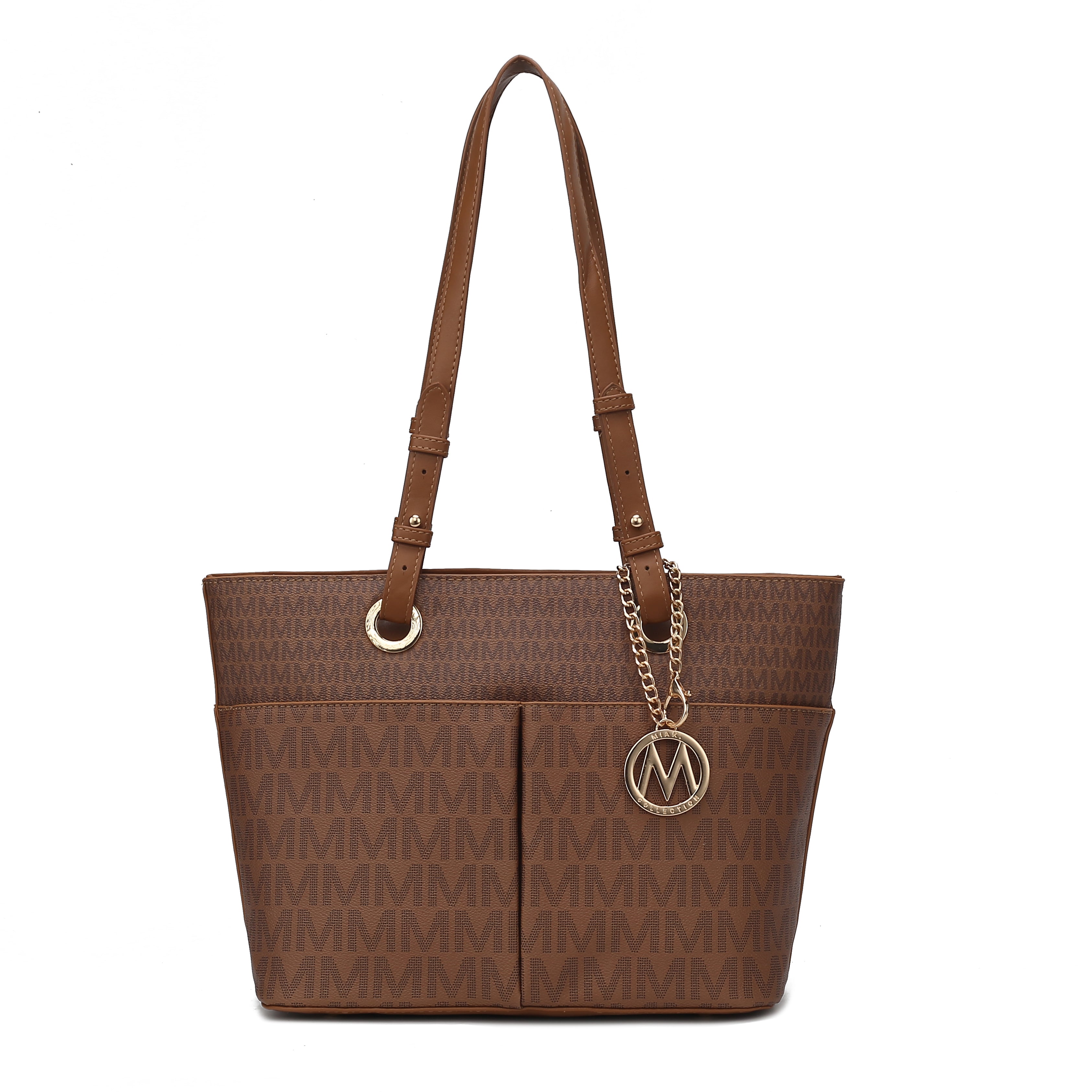  MKF Collection Lori Signature Tote Bag - Brown - Bonton
