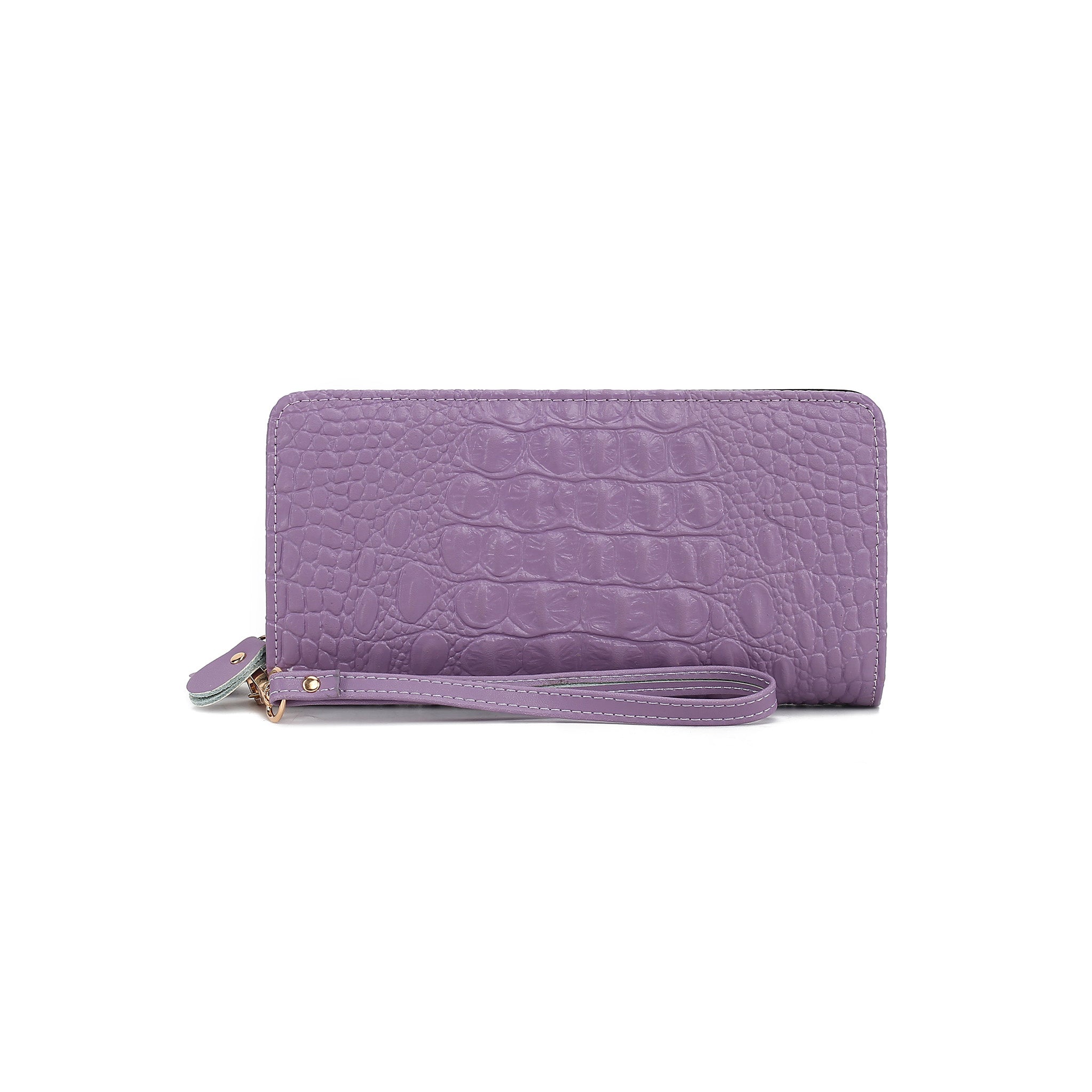  MKF Collection Eve Leather Wallet - Black - Bonton