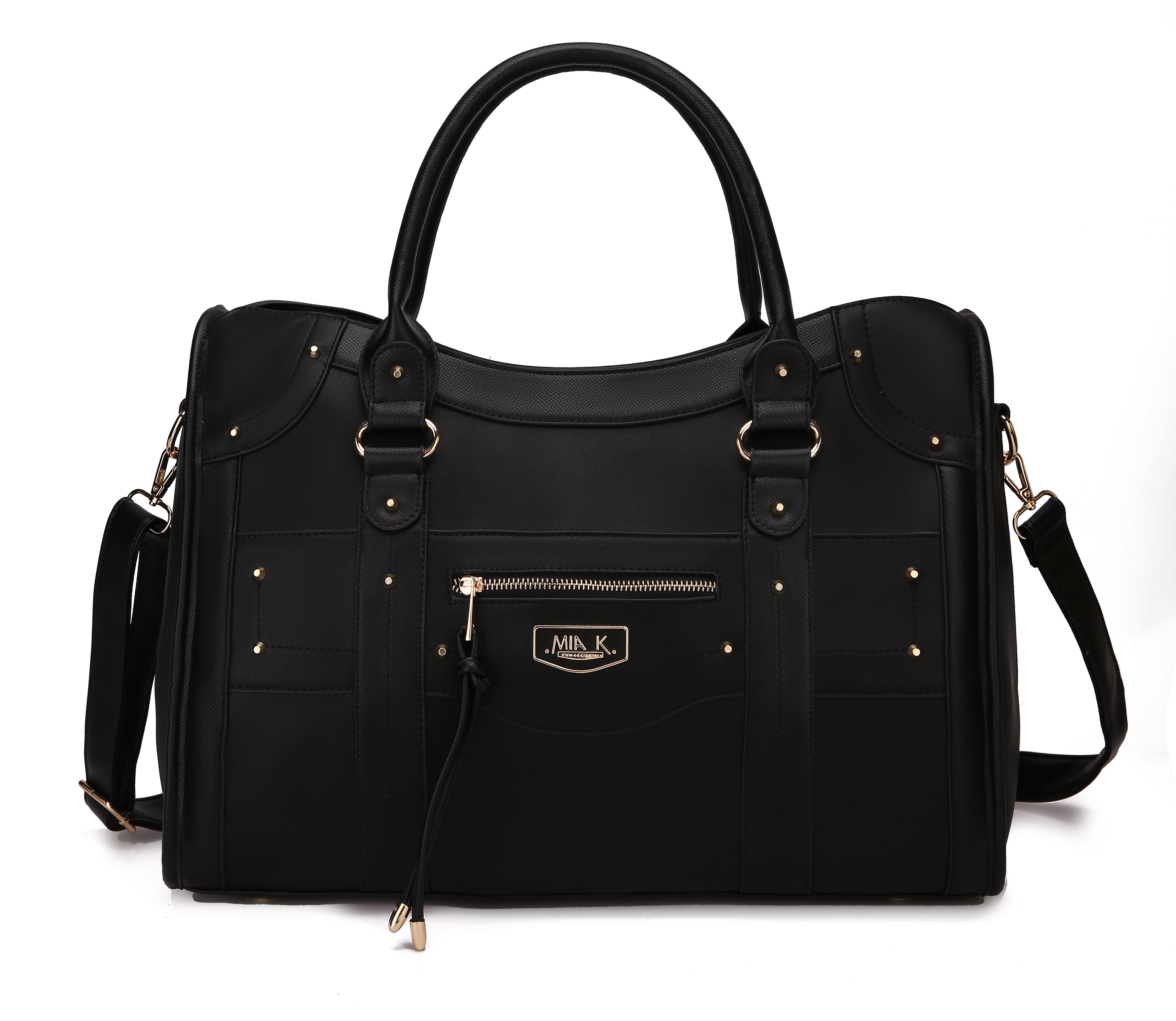  MKF Collection Patricia Weekender Bag - Black - Bonton