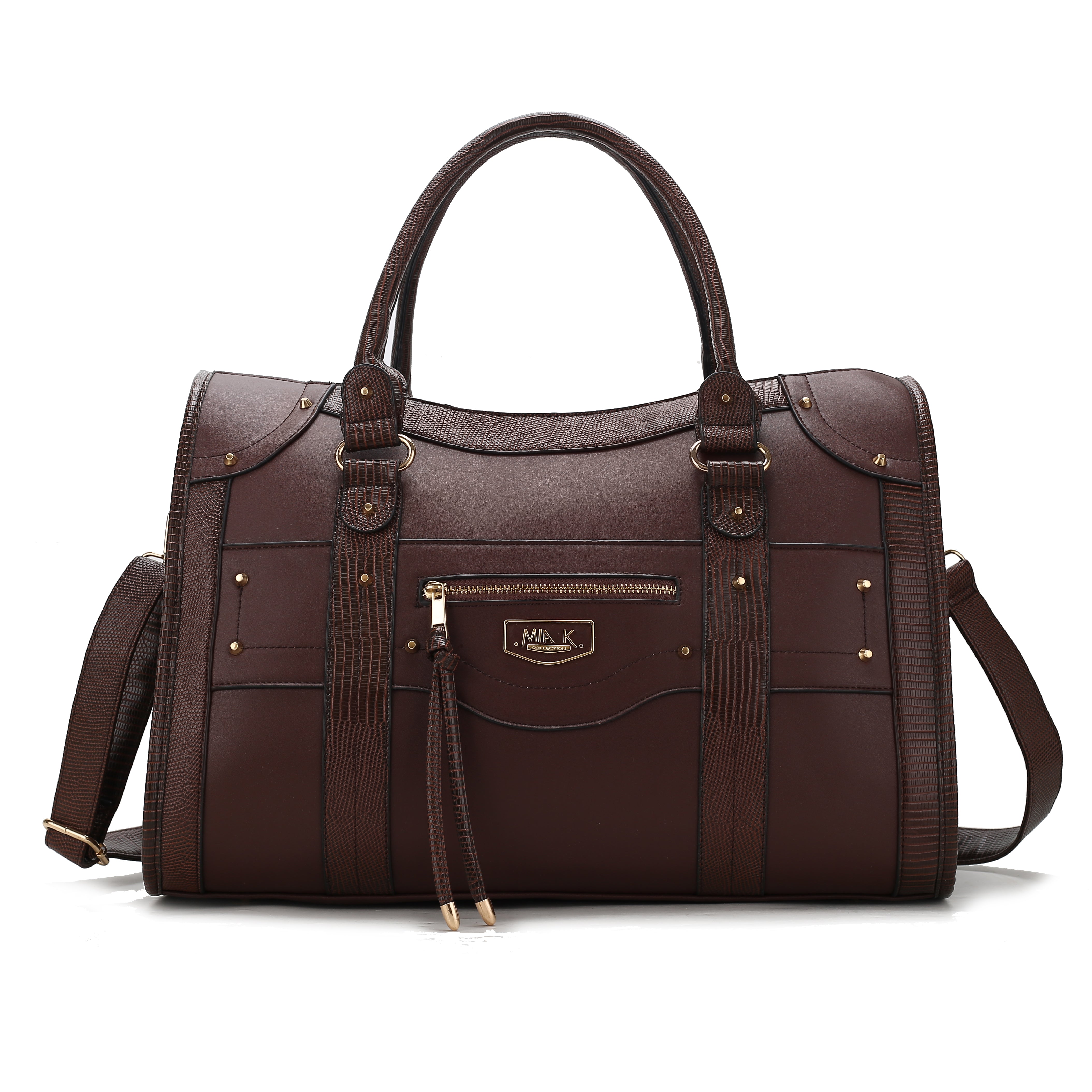  MKF Collection Patricia Weekender Bag - Black - Bonton