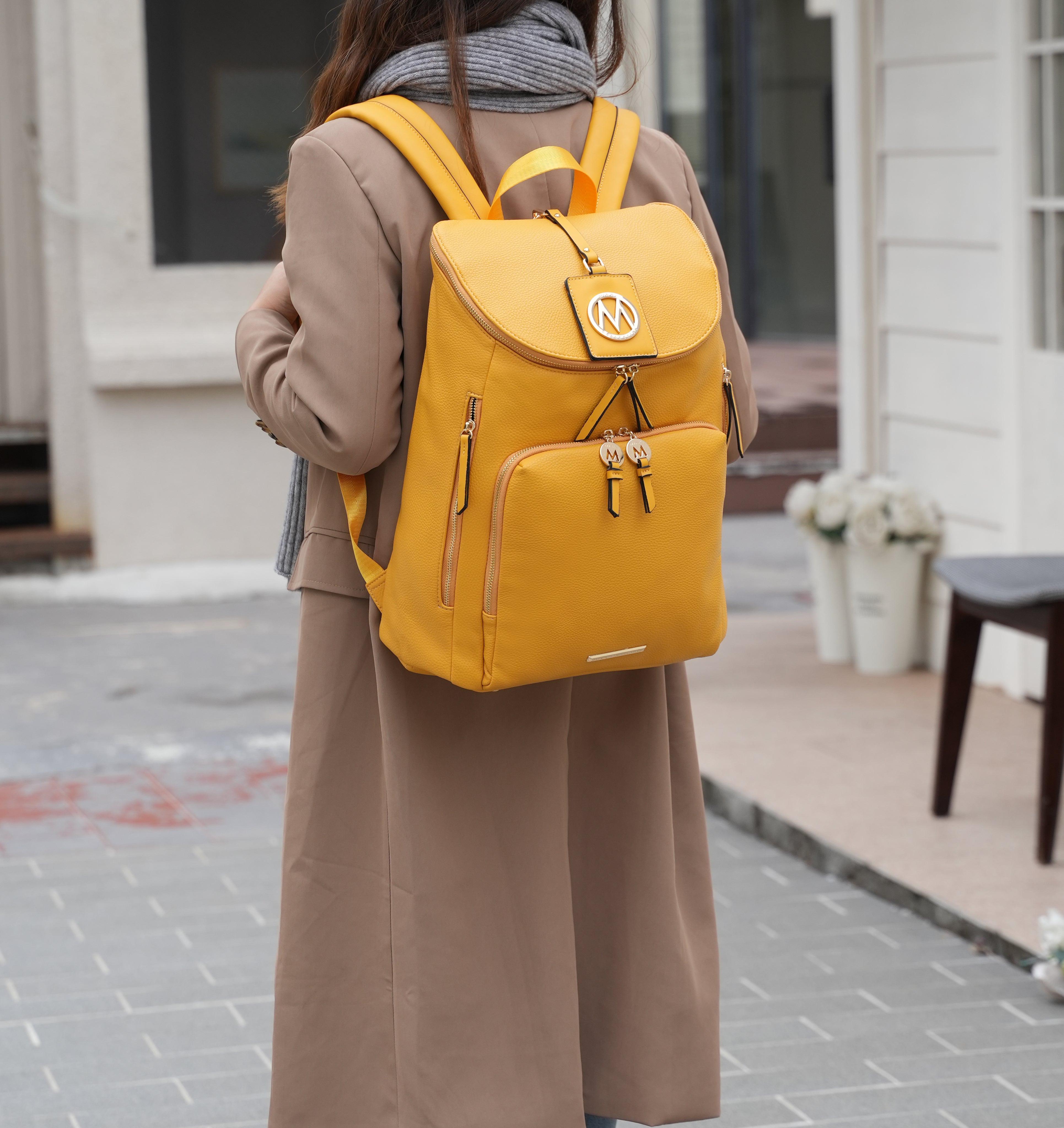  MKF Collection Angela Backpack - Black - Bonton
