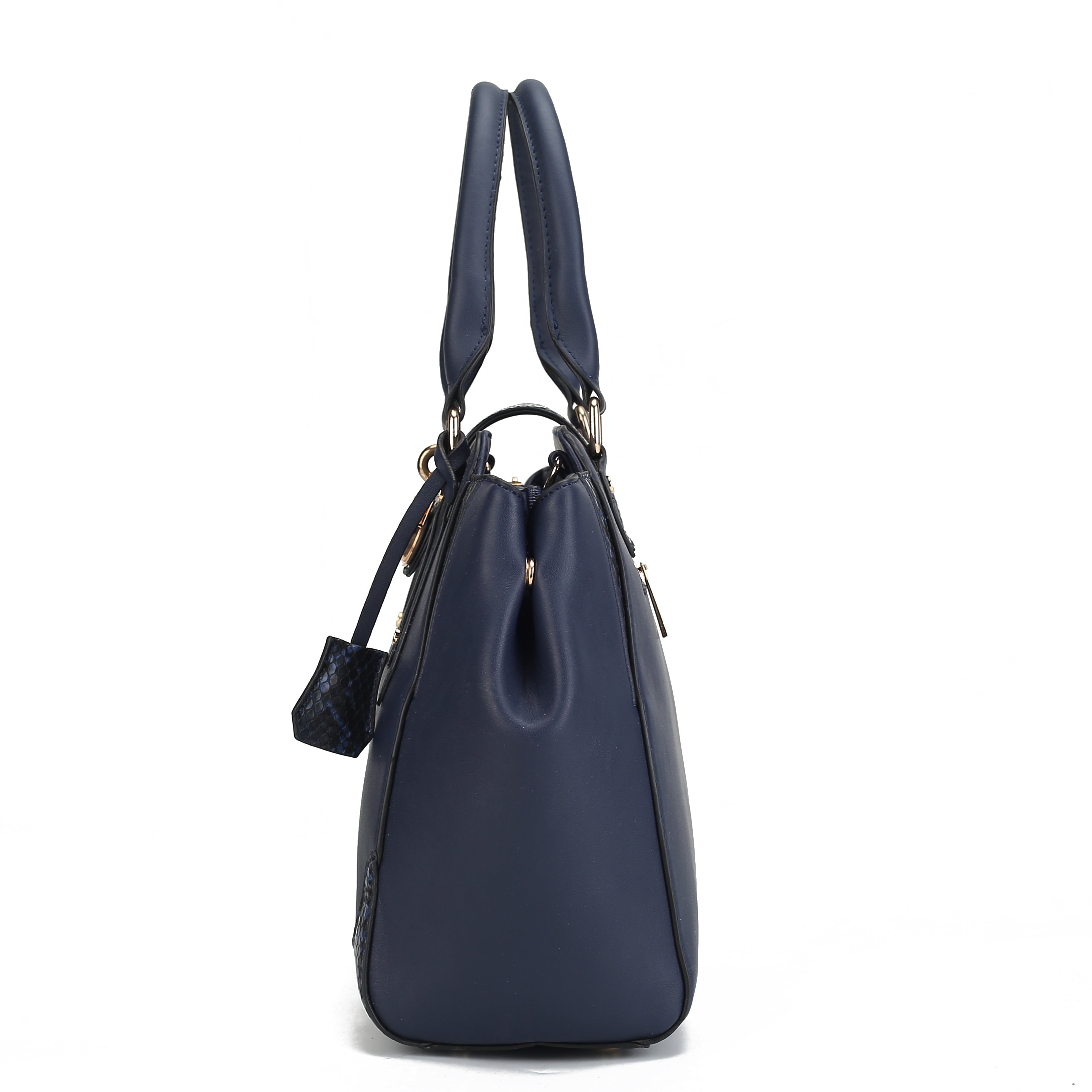  MKF Collection Lorena Embossed Shoulder Bag - Beige - Bonton