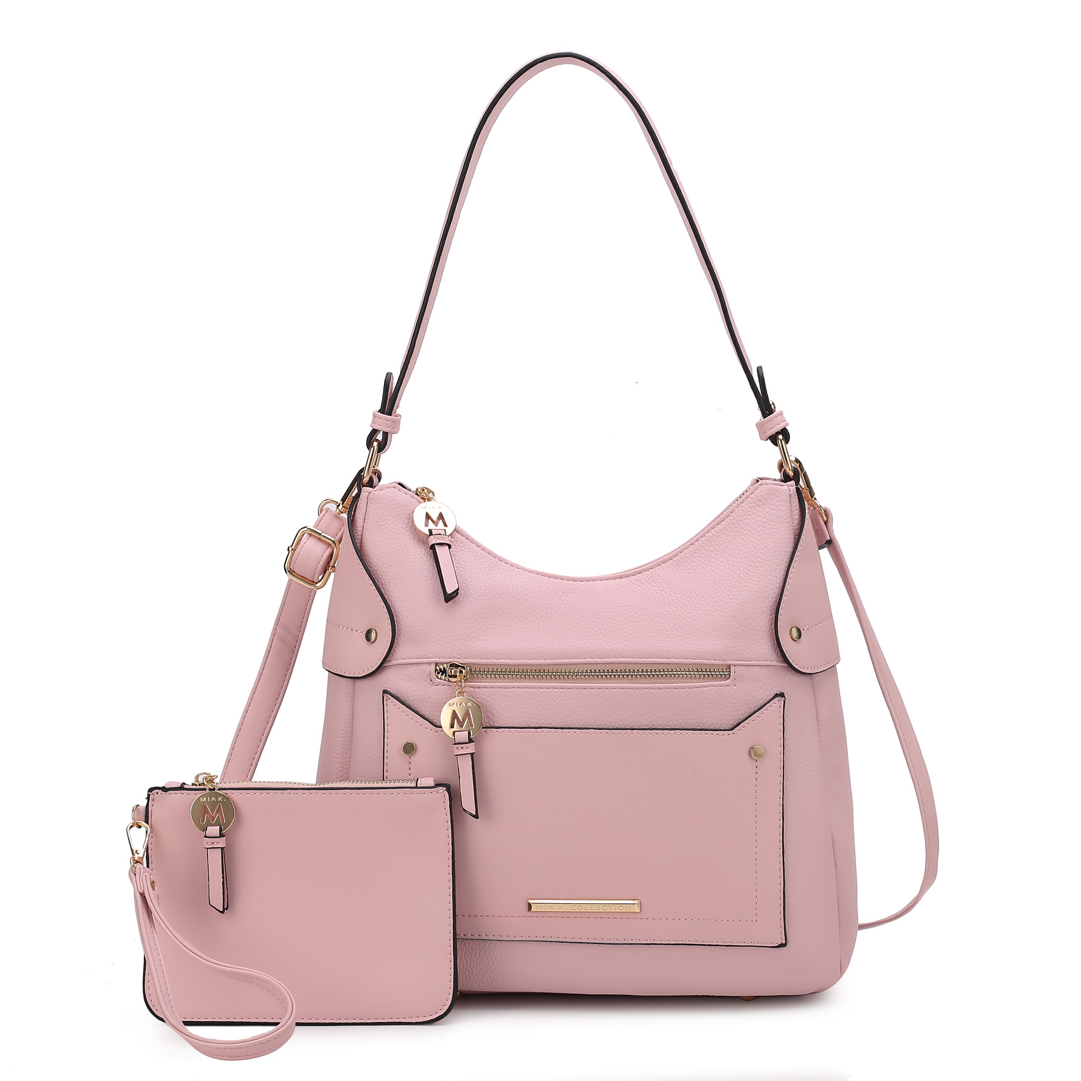  MKF Collection Maeve Shoulder Bag and Set - Black - Bonton