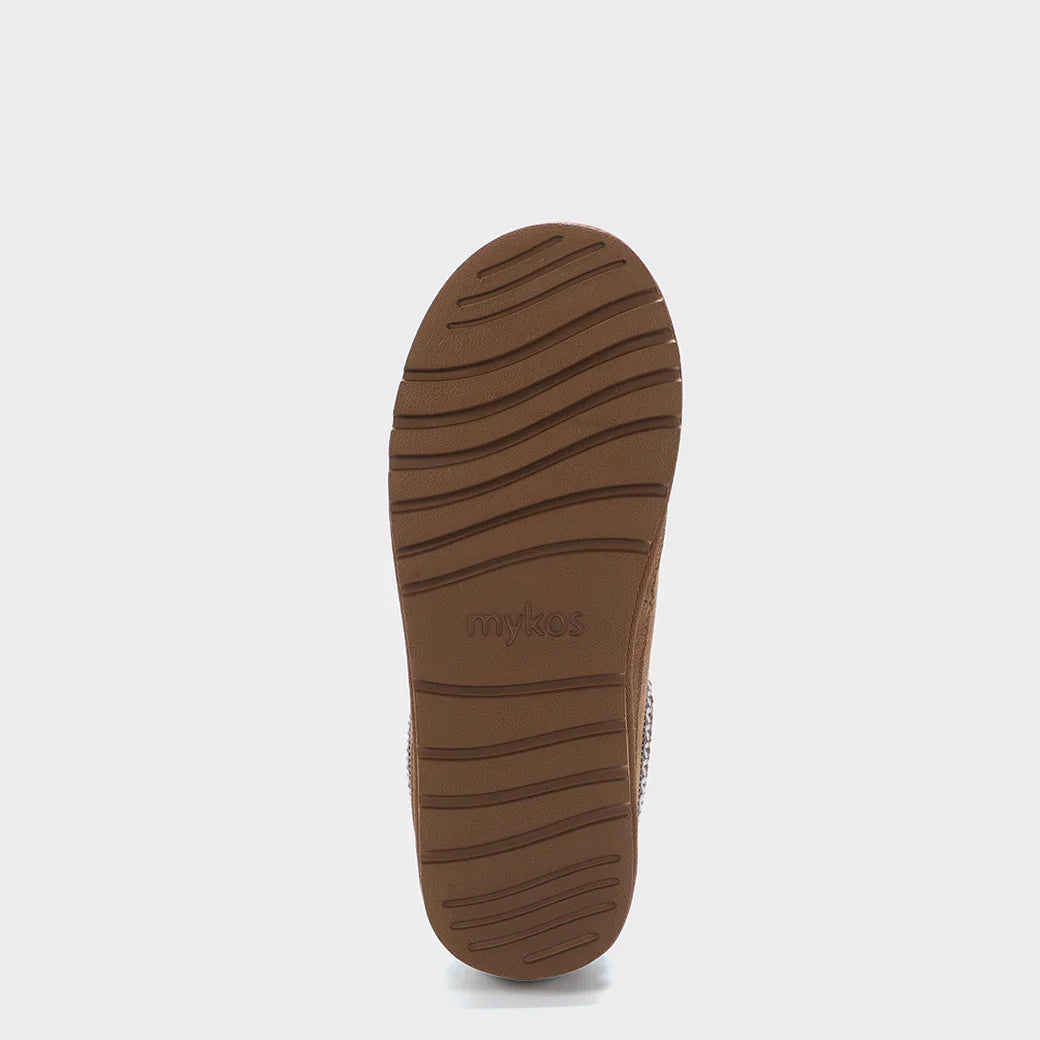  Mykos Jaden Wide Men's Slip-on Clog - Chestnut - Bonton