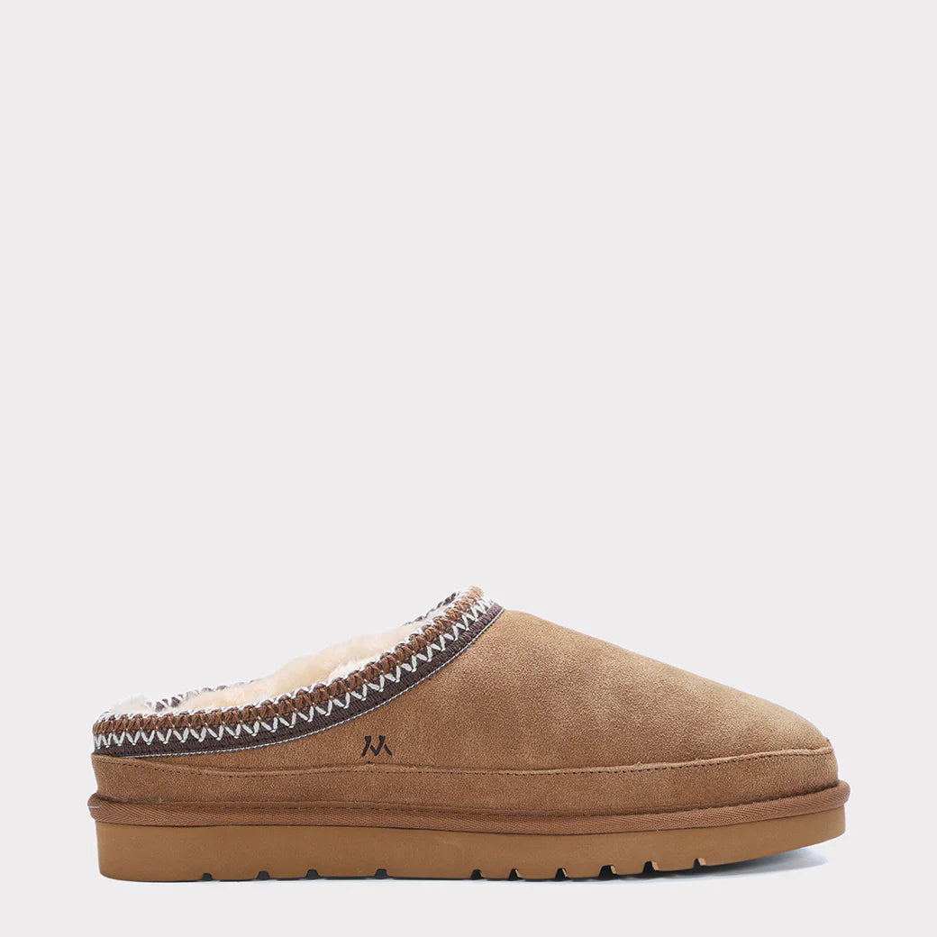  Mykos Jaden Wide Men's Slip-on Clog - Chestnut - Bonton