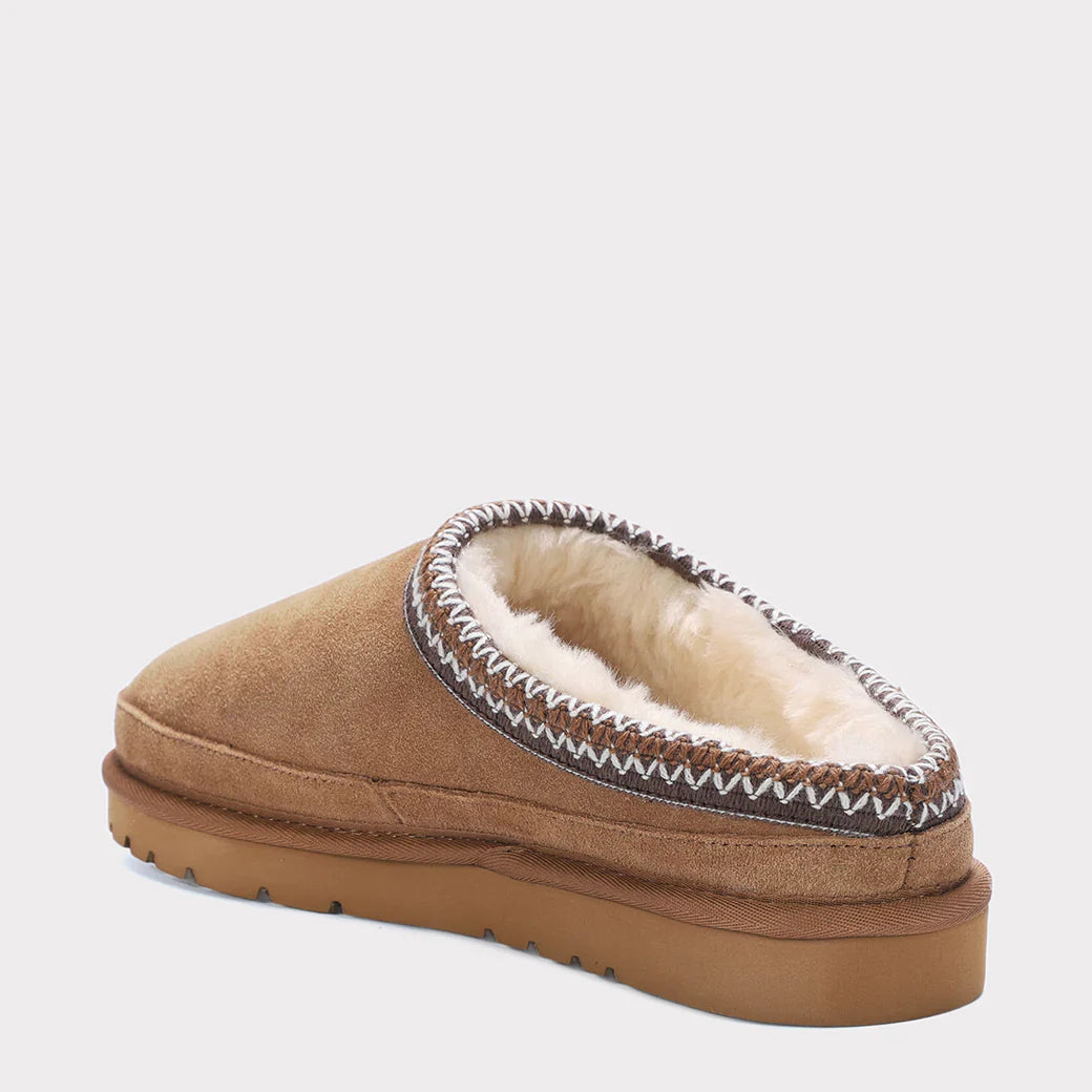  Mykos Jaden Wide Men's Slip-on Clog - Chestnut - Bonton