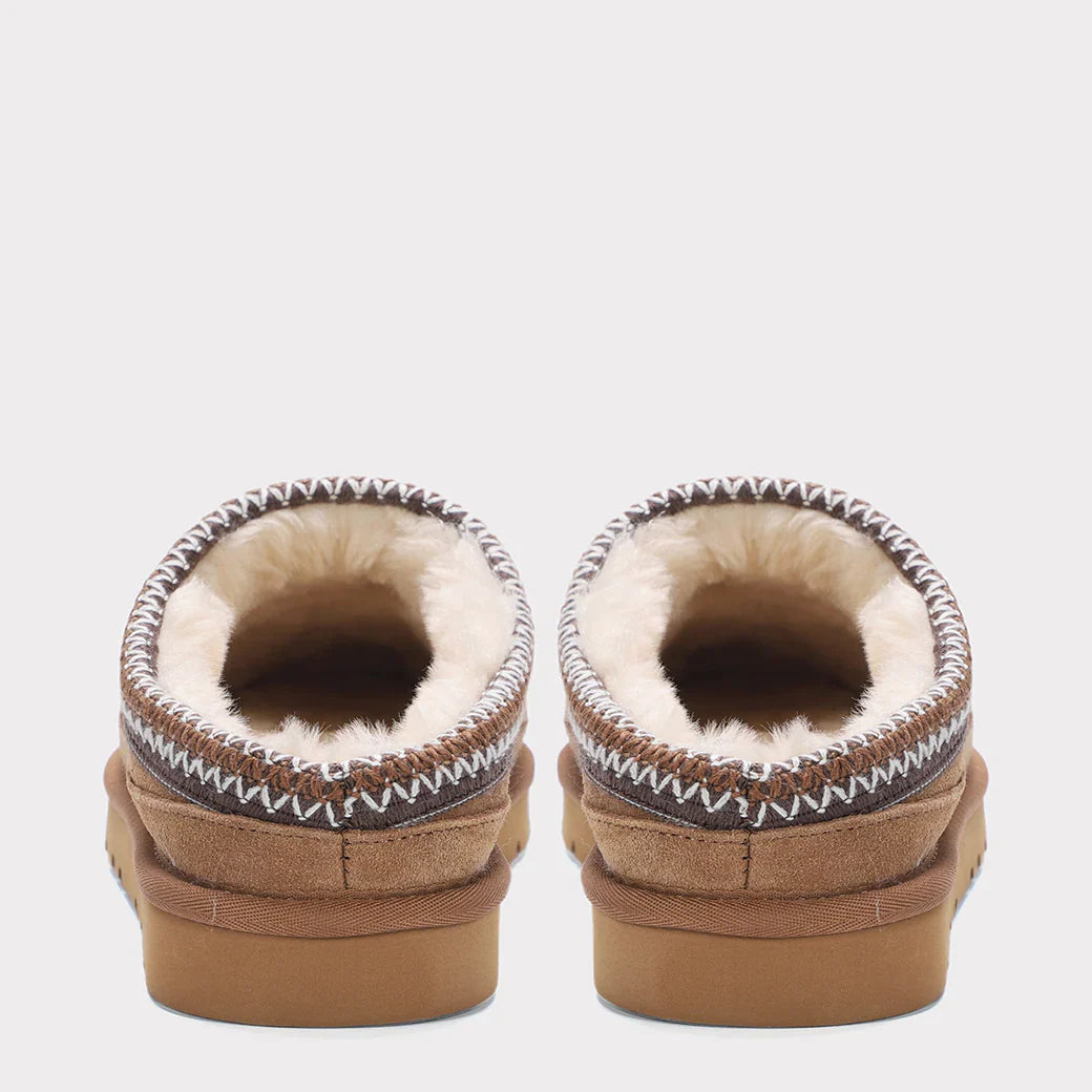  Mykos Jaden Wide Men's Slip-on Clog - Chestnut - Bonton
