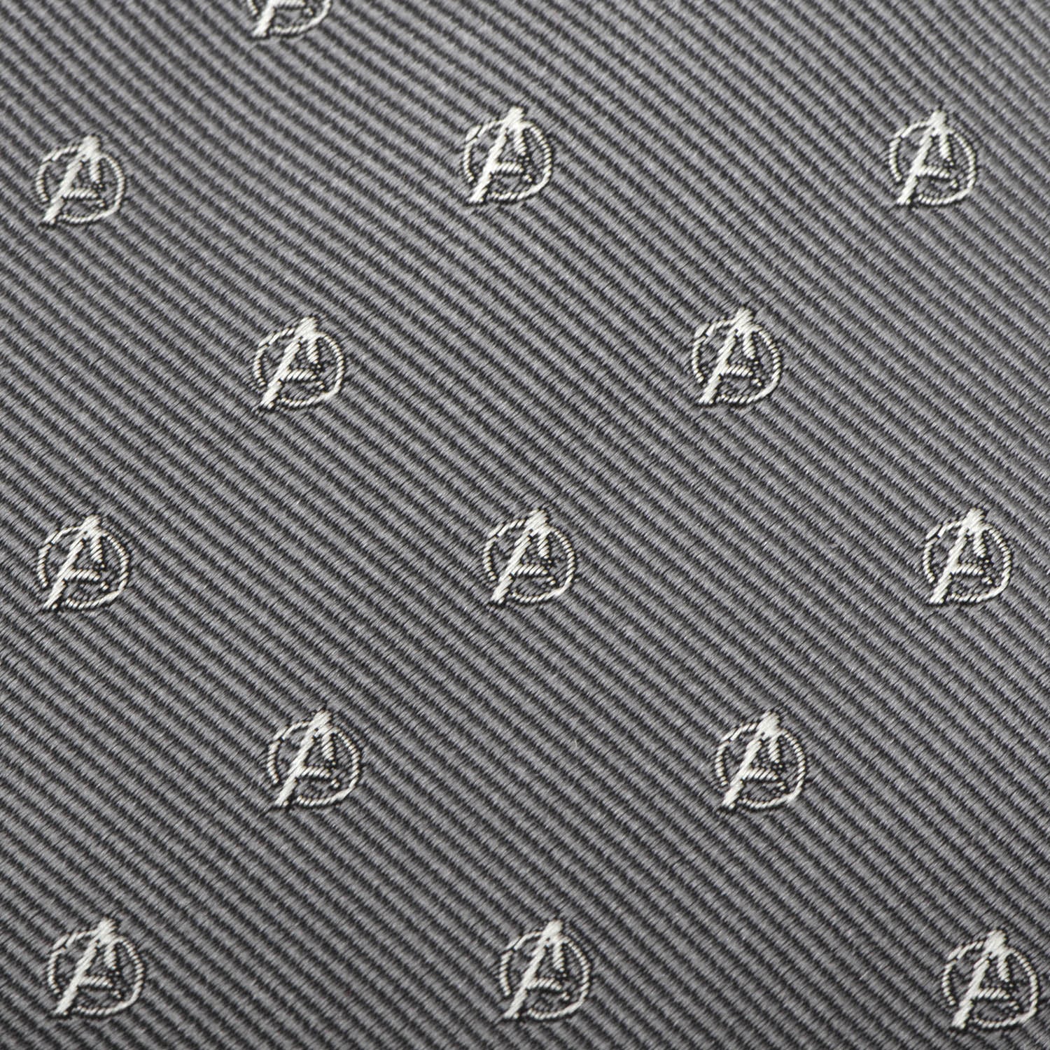  Cufflinks Avengers Gray Mens Tie - Default Title - Bonton