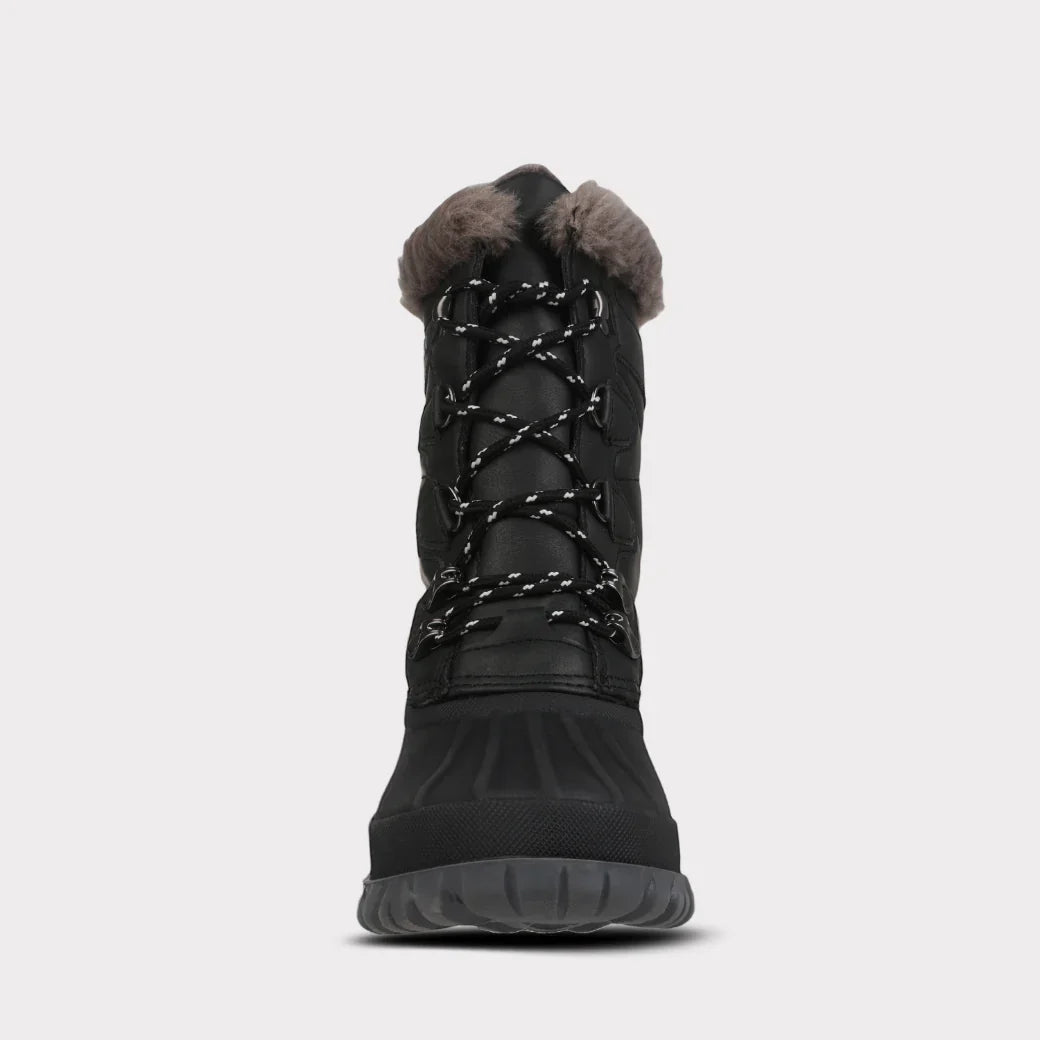  Mykos Reina Women's Lace-Up Boot - Black - Bonton