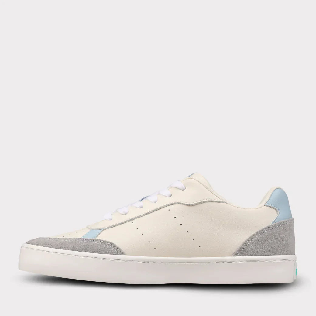  Mykos Diana Women's Lace-Up Sneaker - Light Grey/Light Blue - Bonton
