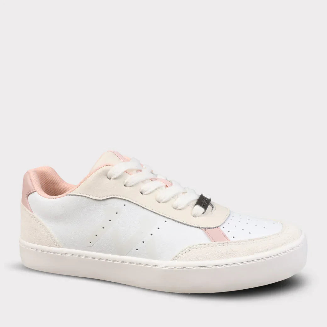  Mykos Diana Women's Lace-Up Sneaker - Light Grey/Light Blue - Bonton
