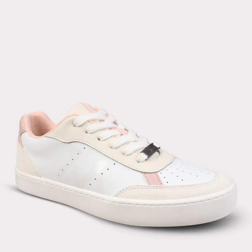  Mykos Diana Women's Lace-Up Sneaker - Light Grey/Light Blue - Bonton
