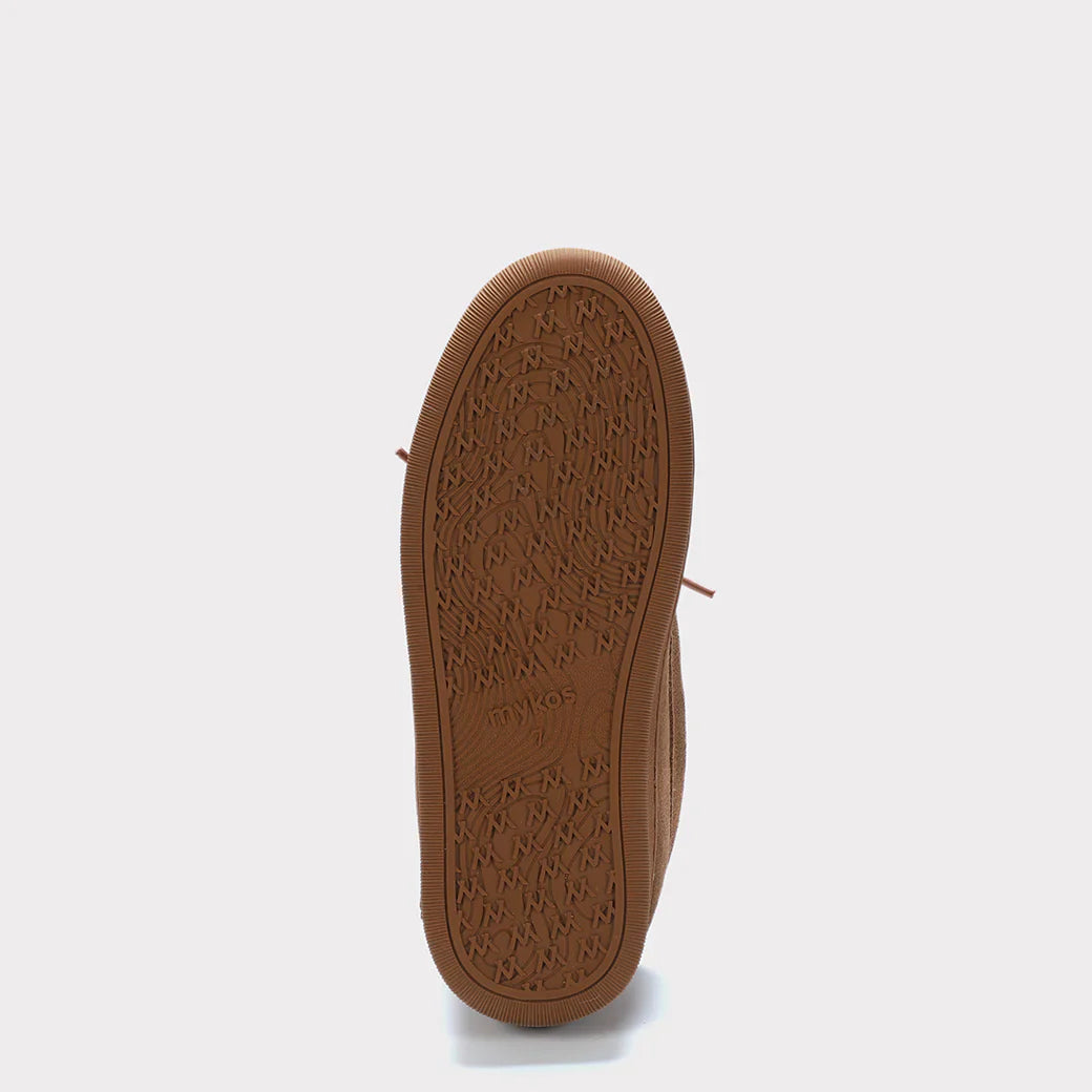  Mykos Lana Wide Women's Slip-on Moccasin - Chestnut - Bonton