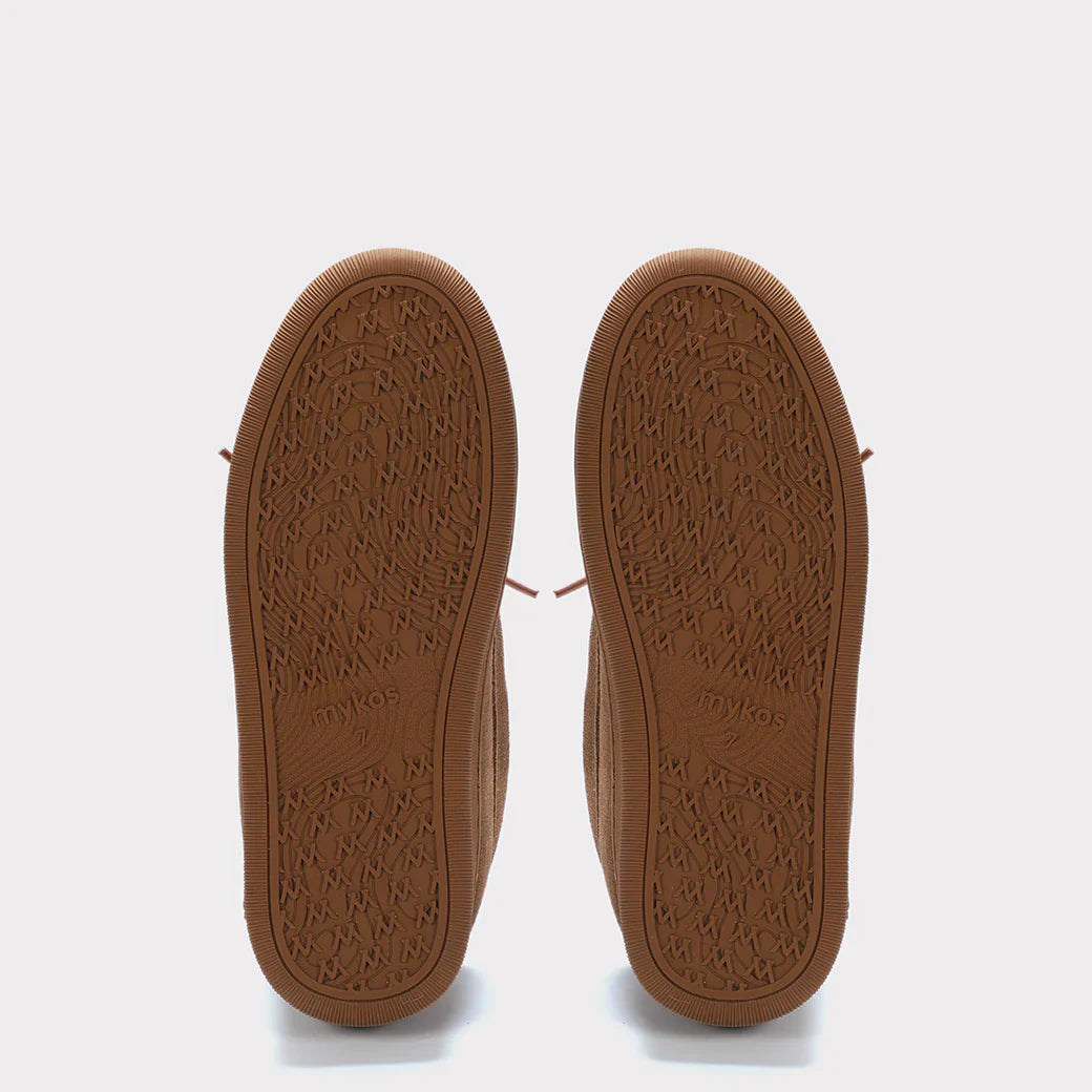 Mykos Lana Wide Women's Slip-on Moccasin - Chestnut - Bonton