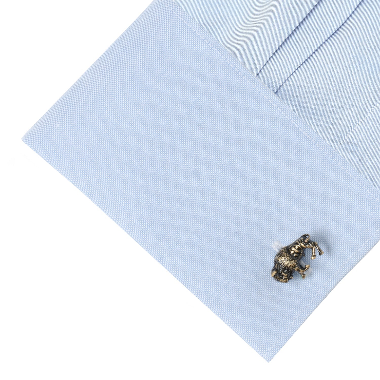  Cufflinks Antique Bronze Bison Cufflinks - Default Title - Bonton