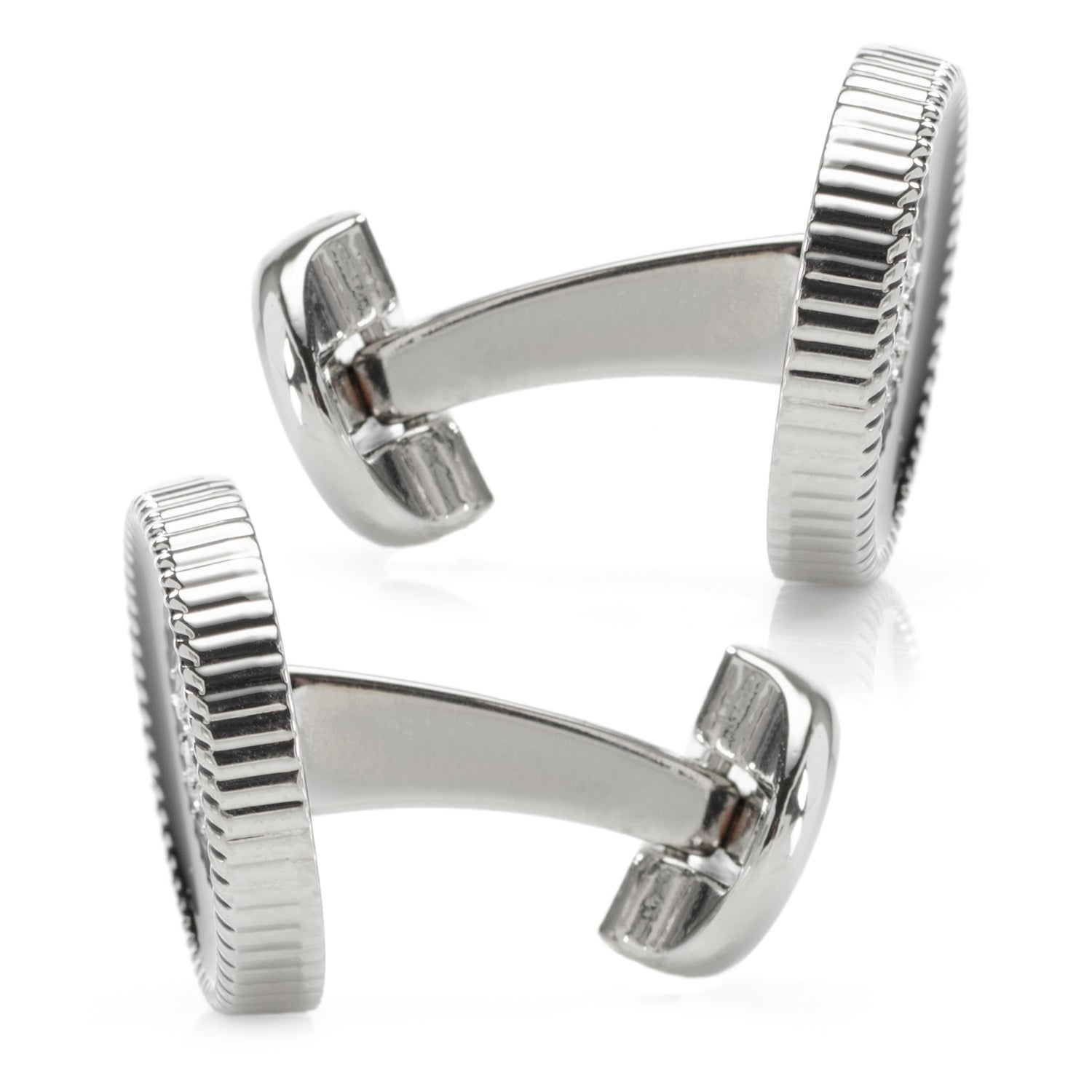  Cufflinks Crystal Button Rope Cufflinks - Default Title - Bonton