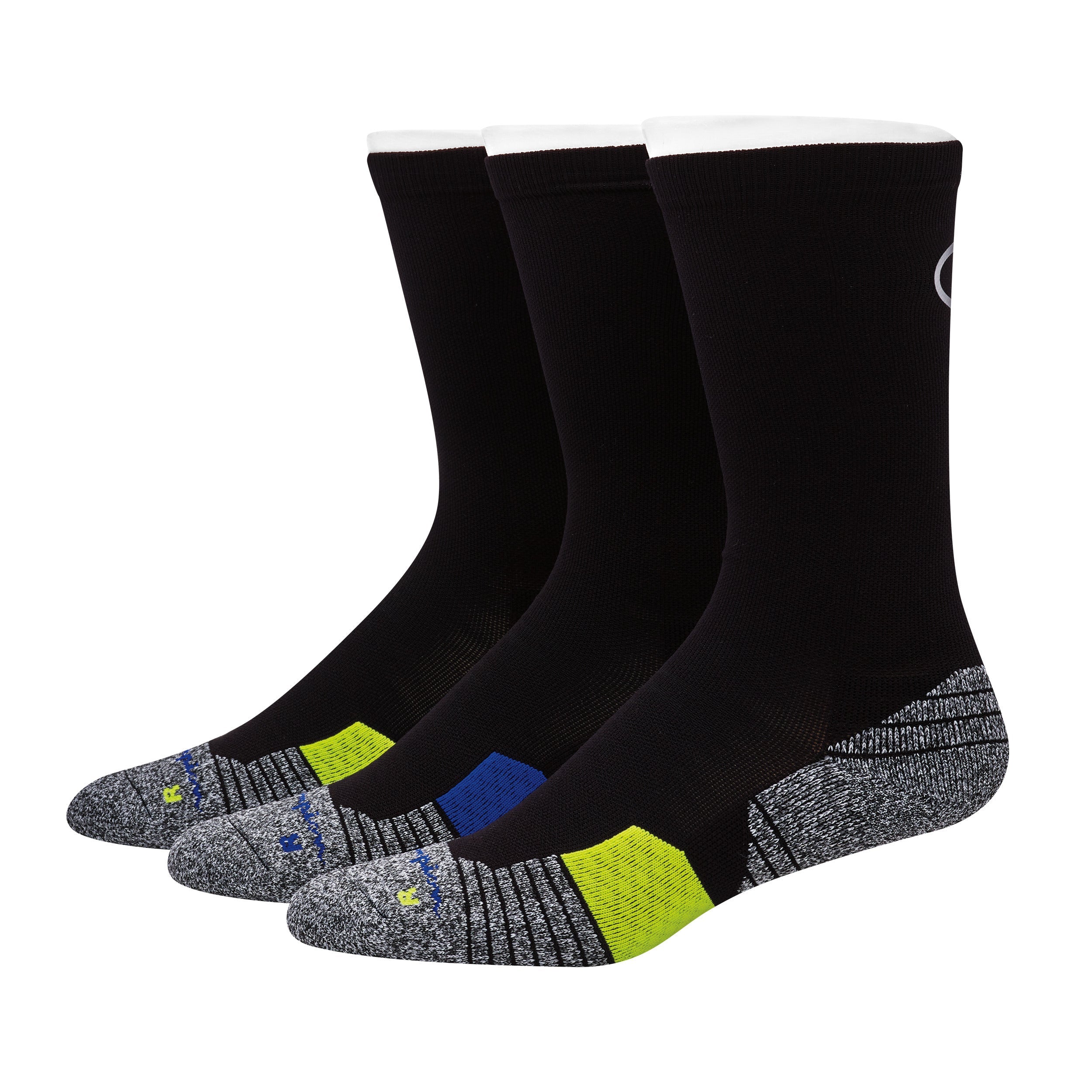  Champion Champion Men's Crew 3 Pack Socks - Black - Bonton