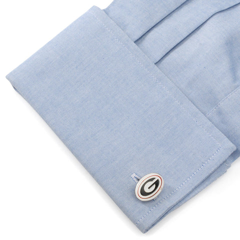 University of Georgia Bulldog Cufflinks and Lapel Pin Gift Set
