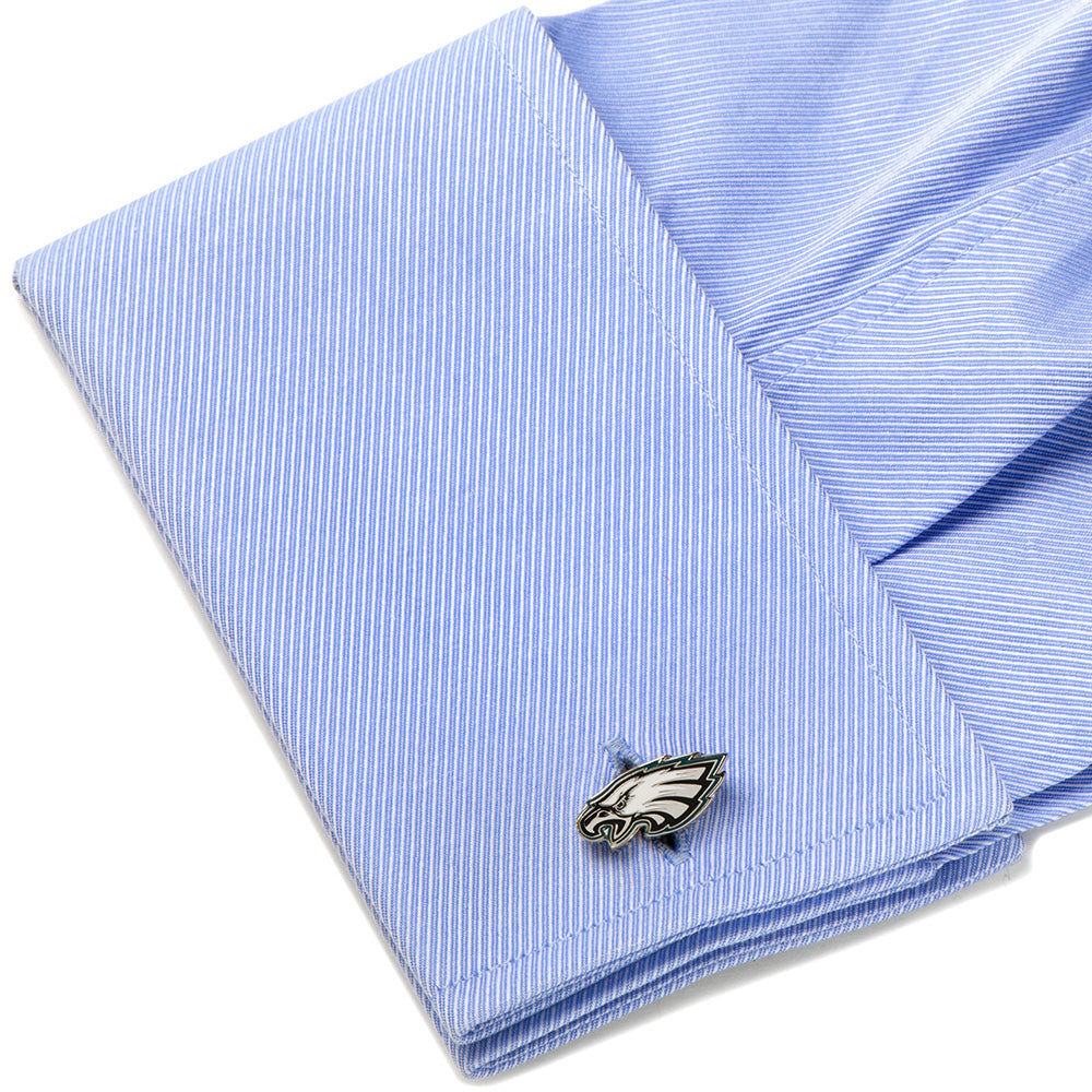  Cufflinks Philadelphia Eagles Cufflinks and Lapel Pin Gift Set - Default Title - Bonton
