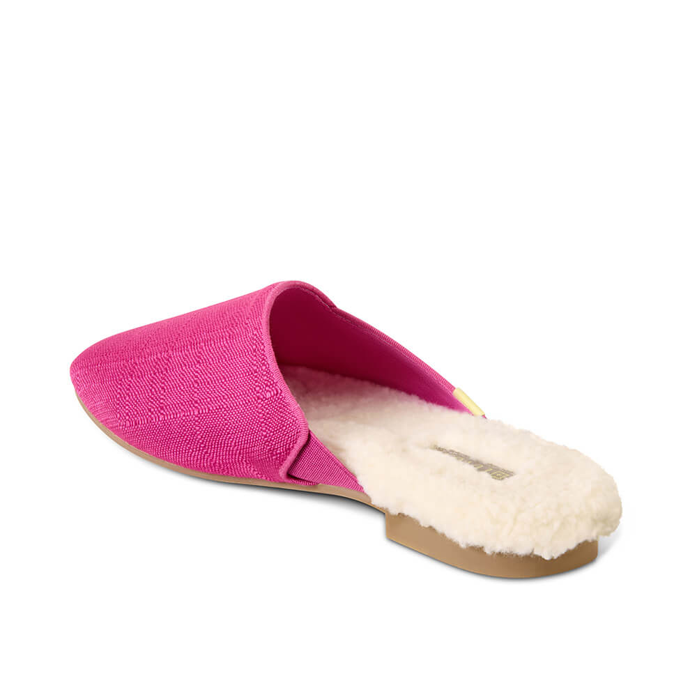  Luvons Devon Luxe Memory Foam Slippers - Vibrant Raspberry - Bonton