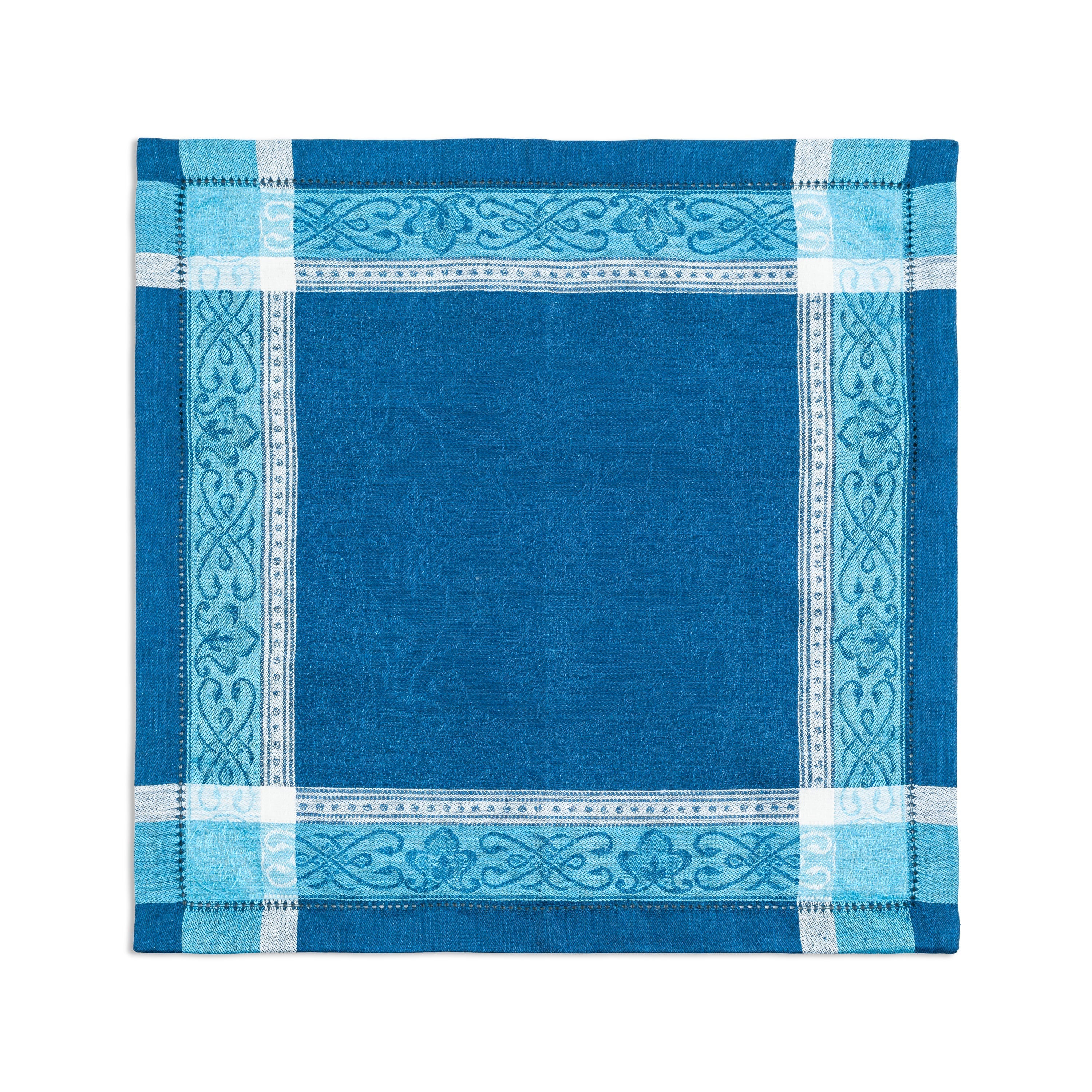  French Home Astra Set of 6 Linen Napkins – Shades of Blue - Default Title - Bonton